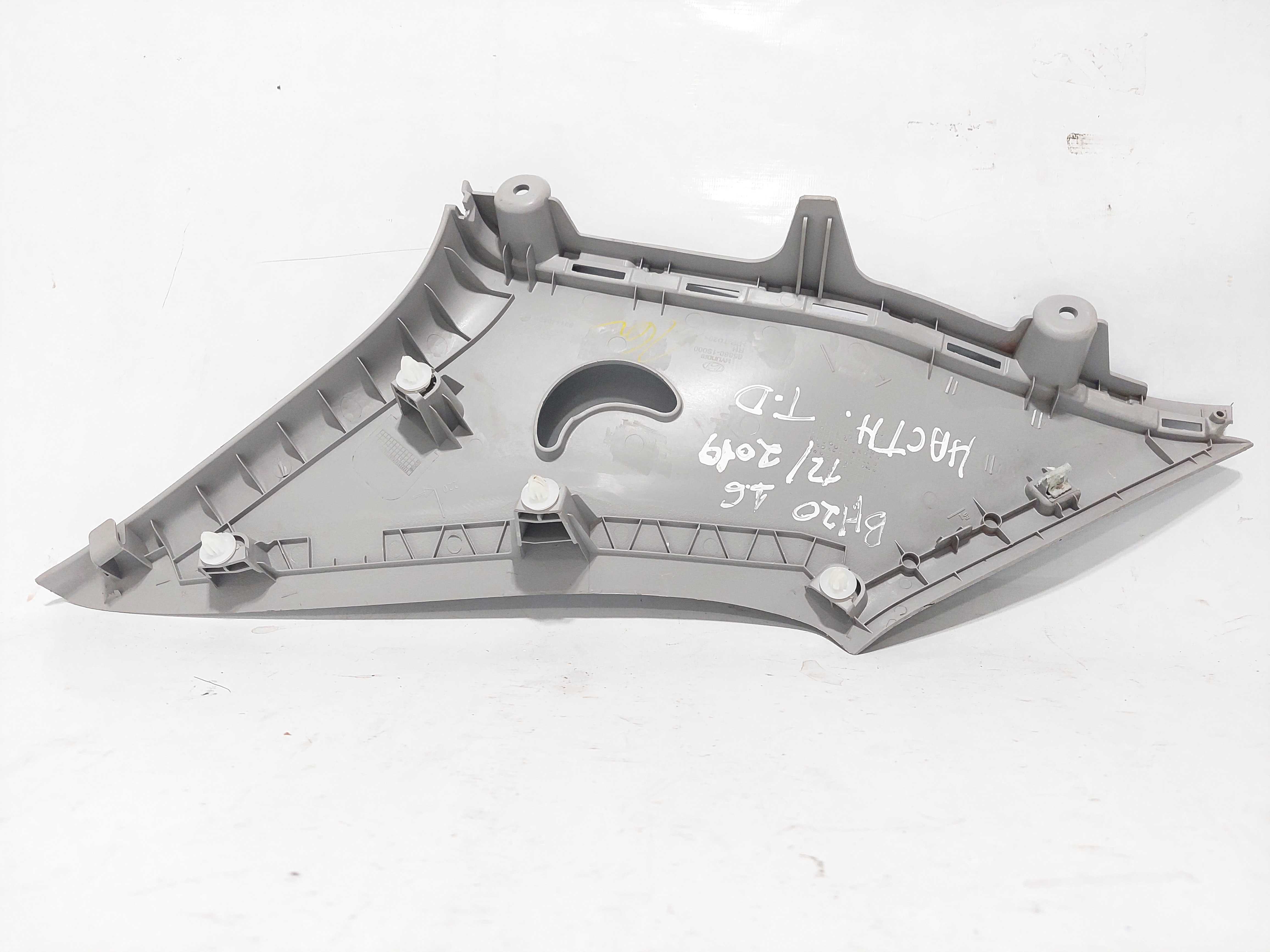 Moldura Lateral Hb20 Traseiro Direito 858601s000 Original Branco 2