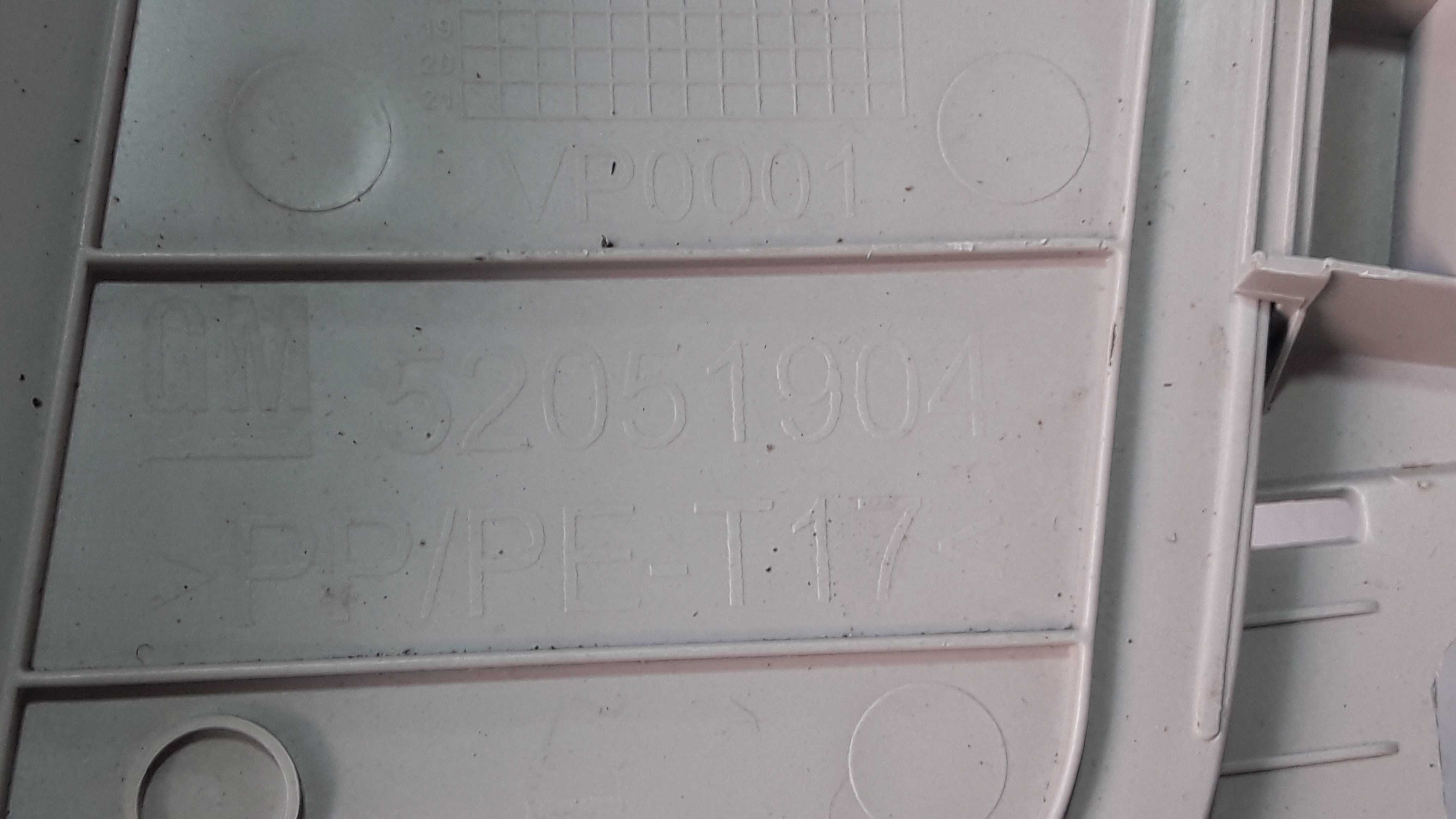 Moldura Coluna Esquerda Central Onix/prisma 12/15 52052904 5