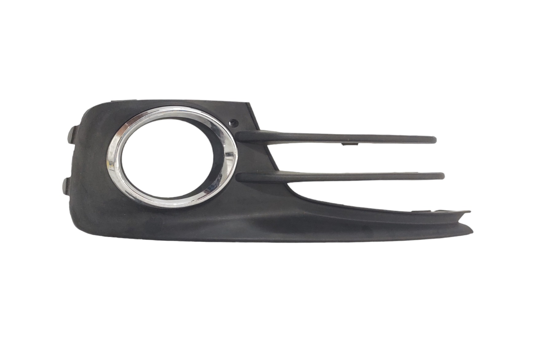 Moldura Direita Farol Milha Aro Cromado Fox 15/18 Original Preto E Cromado Direito 1