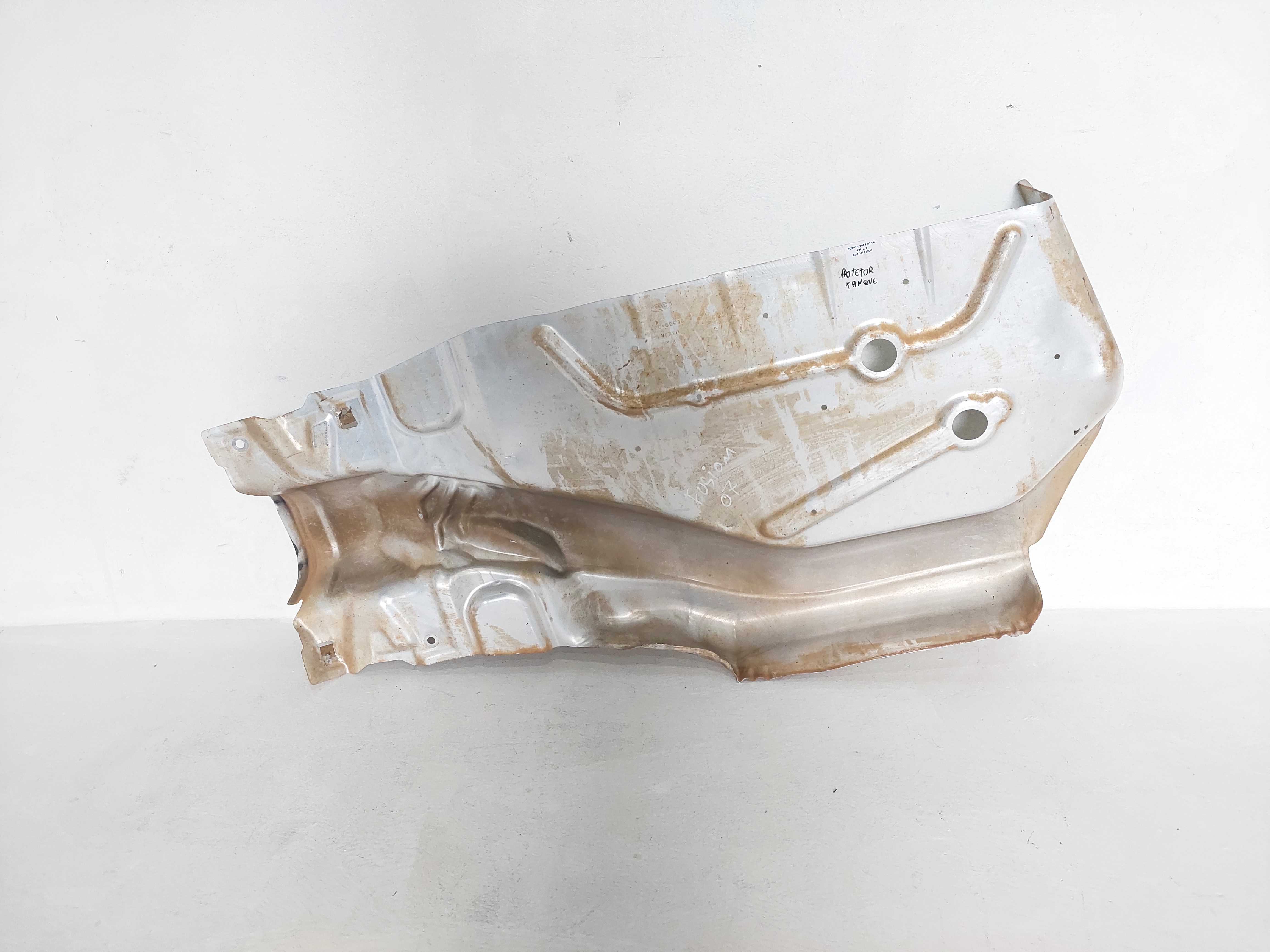 Protetor Tanque Combustível Ford Fusion 2006/08 Sel Original Prata 2008 2