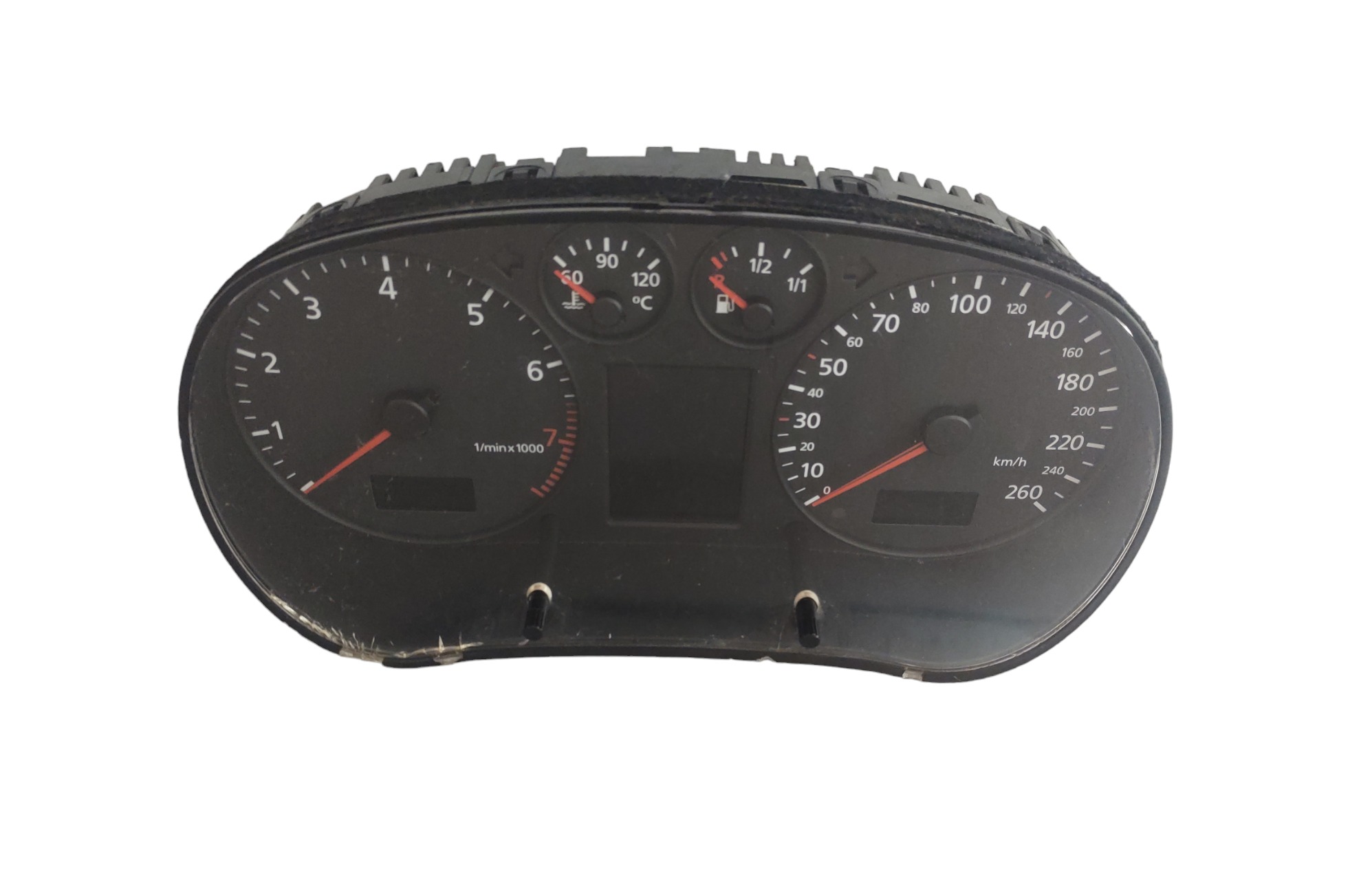 Painel Velocimetro Conta Giros Audi A3 99 A 6 Com Detalhe Preto 1