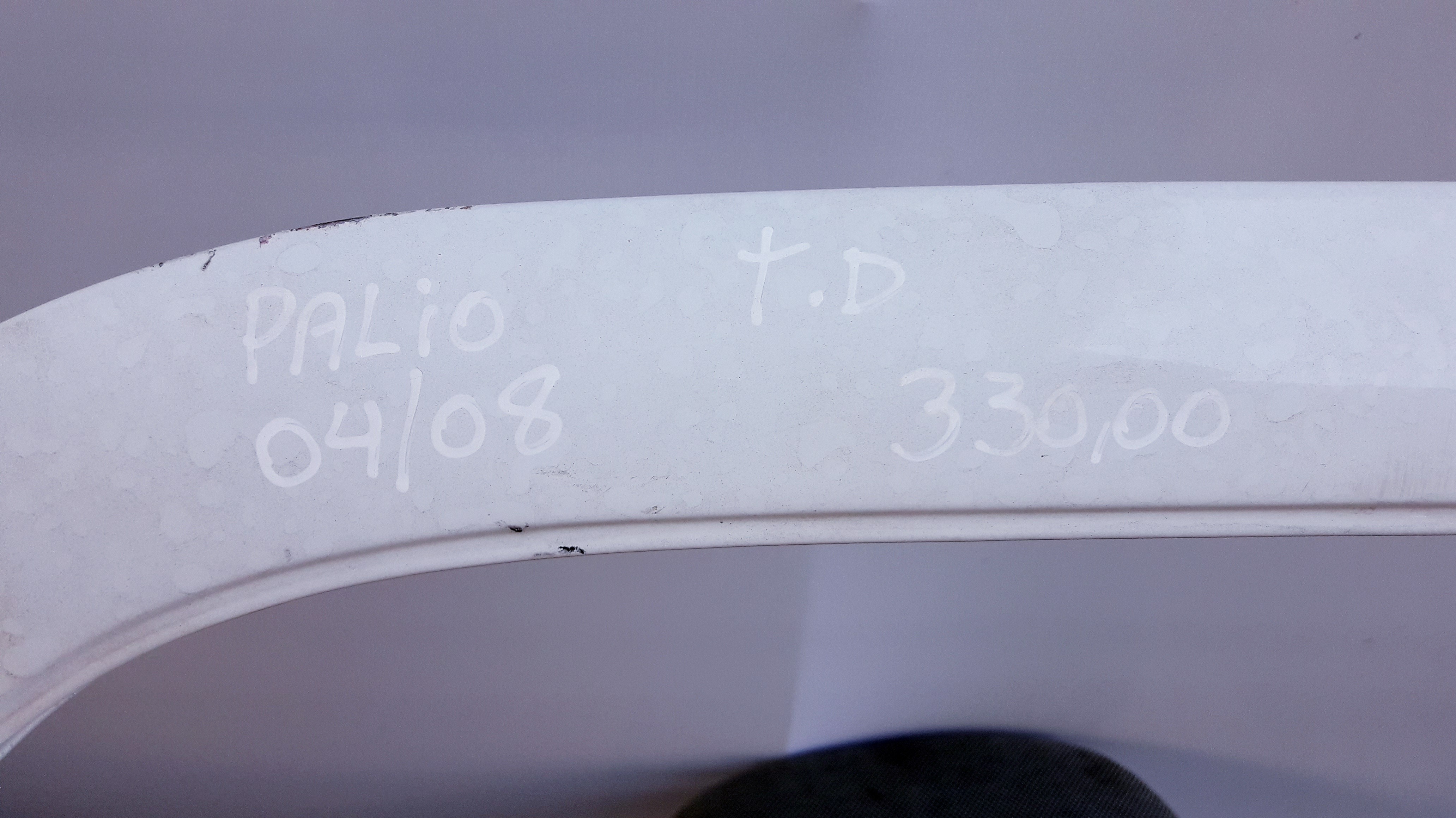 Porta Traseira Direita Palio Original 2004 2005/2008 Branca 4