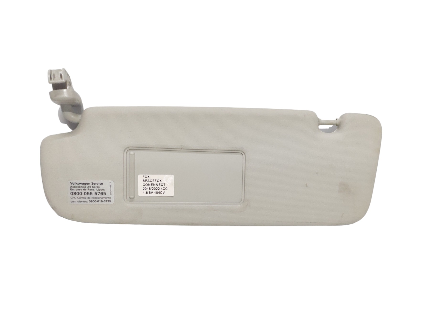 Quebra Sol Esquerdo Cinza  Fox Spacefox 16 A 22 6qe857551 4