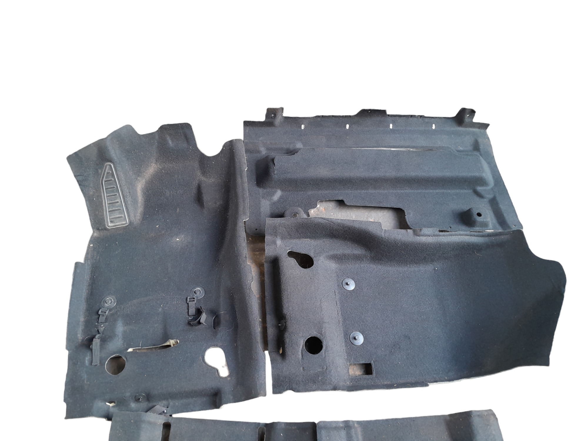 Kit Carpete Fiat Toro 2016 2017 2018 2019 2020 2021 Original Cinza 6