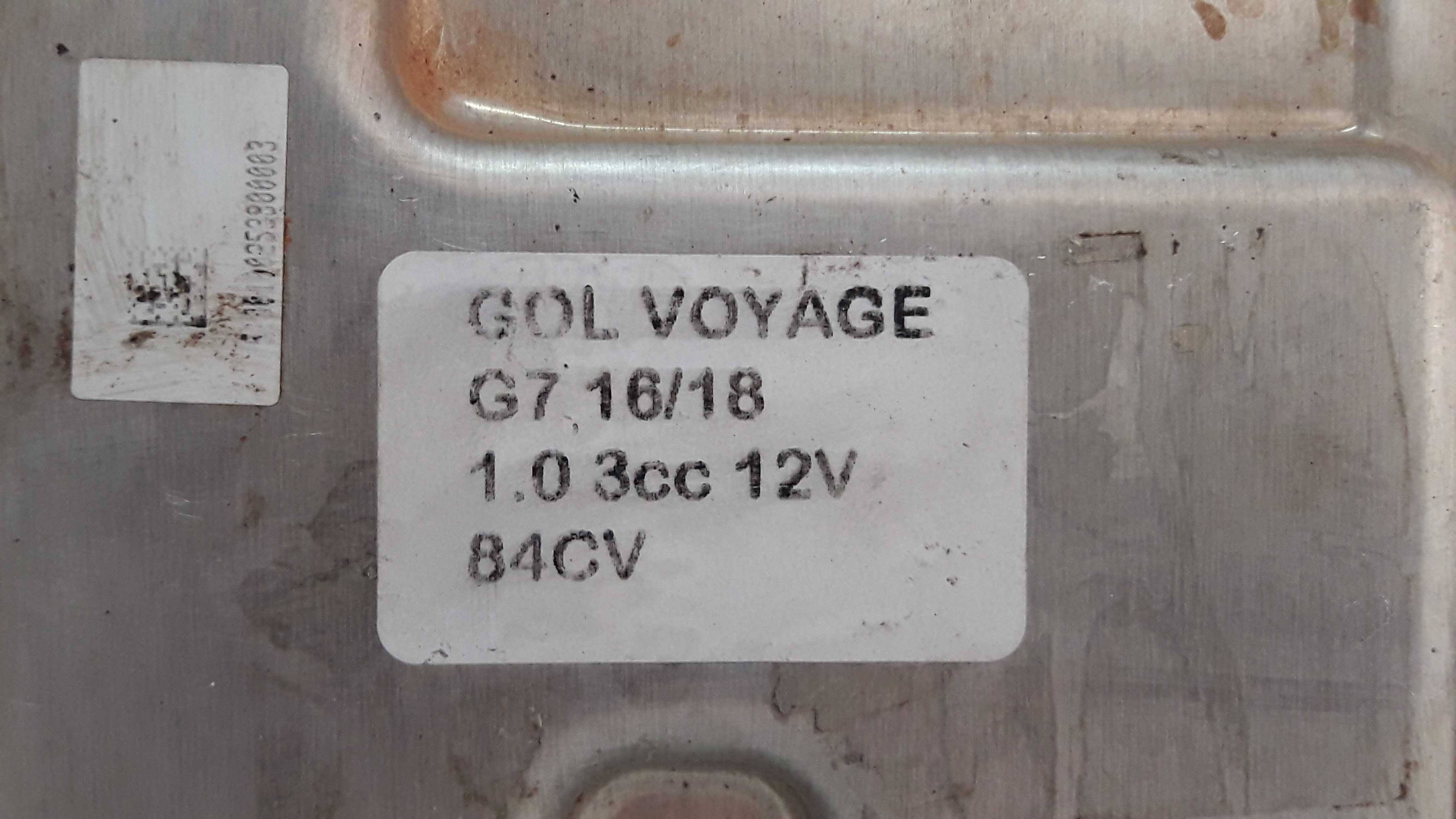 Módulo  Injeção Gol Voyage 1.0 3cc 12v 16 A 18 04c907309ak 8