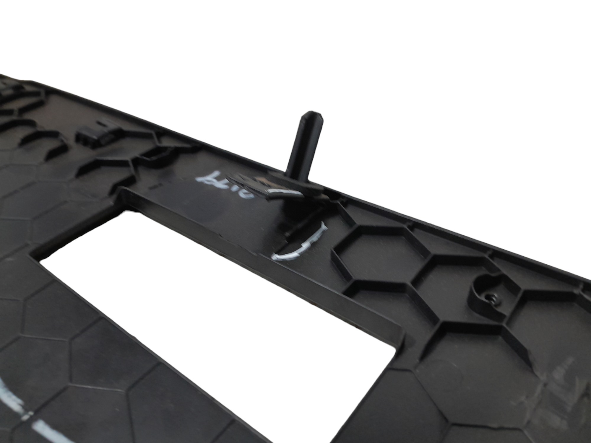 Suporte Placa Traseira Fiat Strada Endurance 20/23 C/detalhe Preto 5