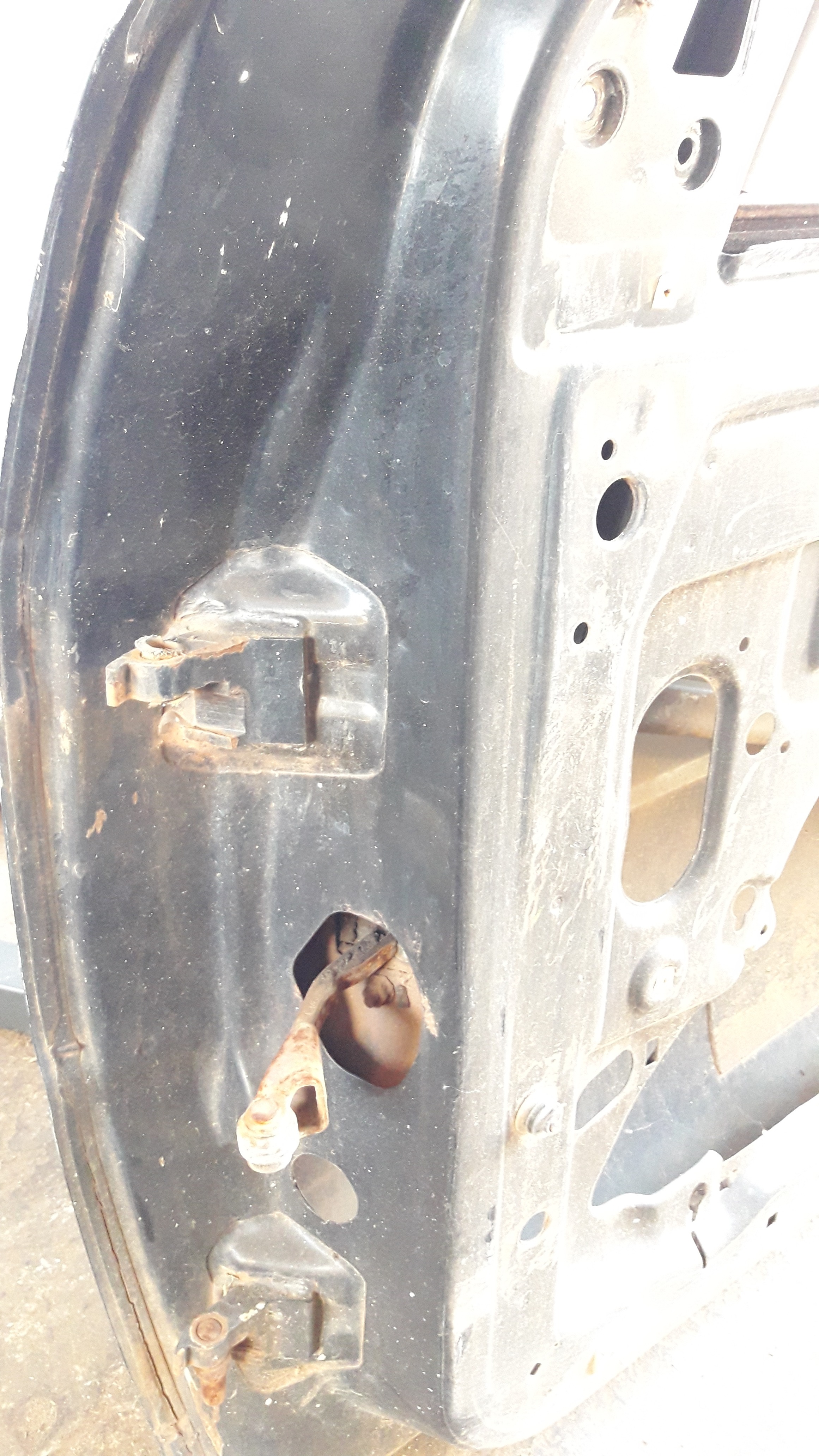 Porta Dianteira Direita Gol G2 G3 4portas Preta C Avaria 6