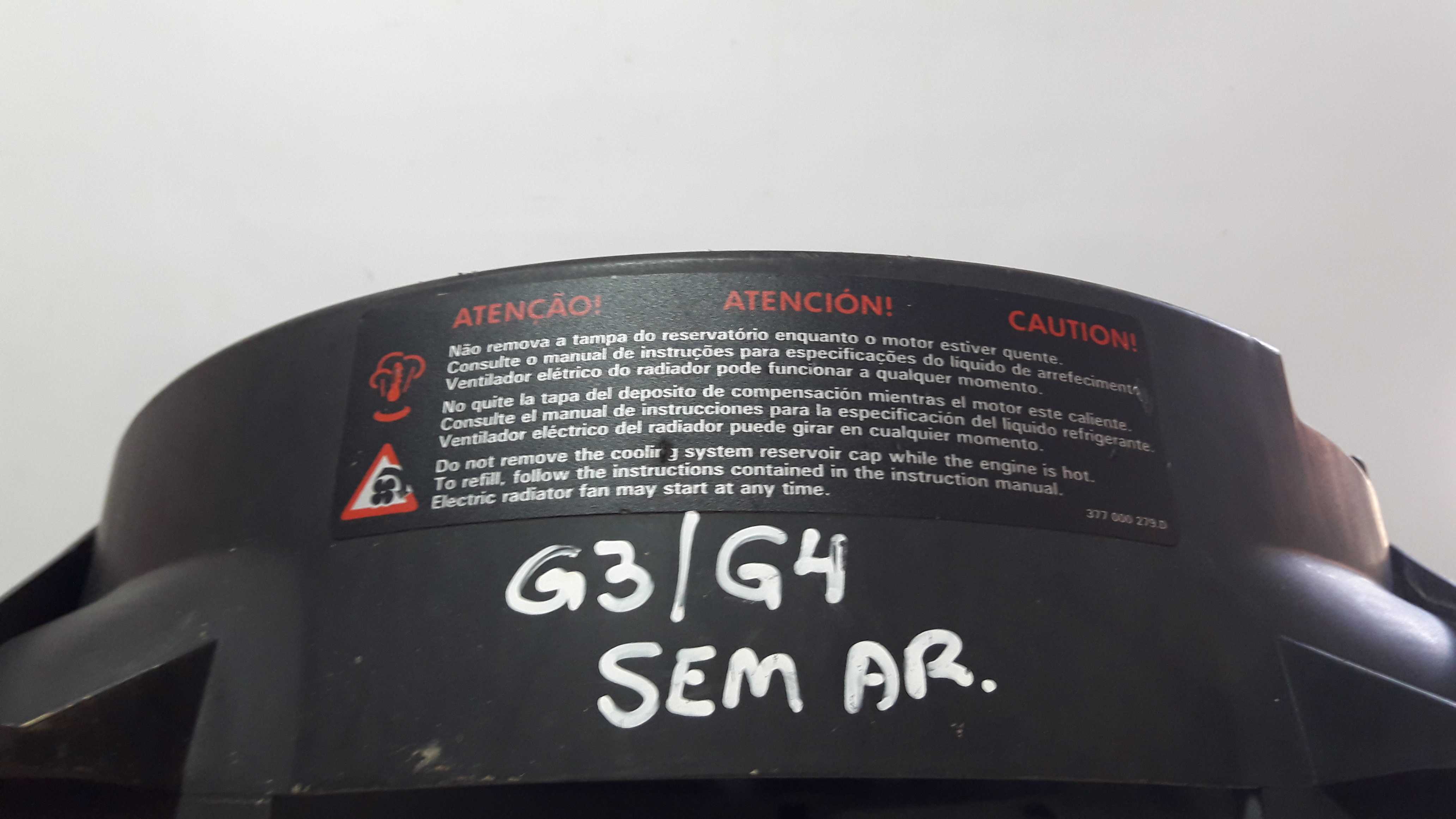 Defletor Ventoinha Radiador Gol G3 99/03 377121189bp 26909 6