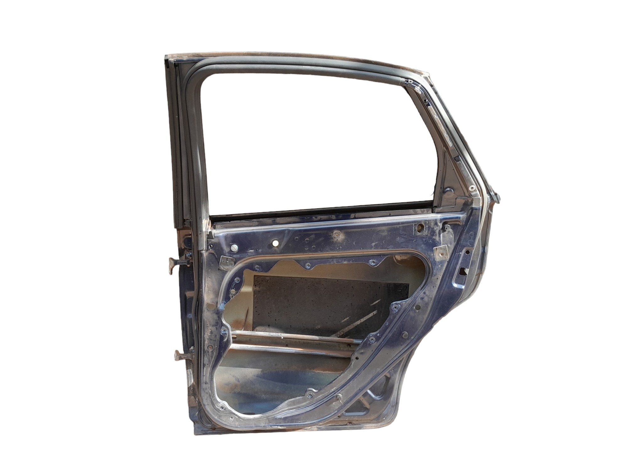 Porta Traseira Direita Ford Focus 2009 A 2013  Traseira Direito Azul 3