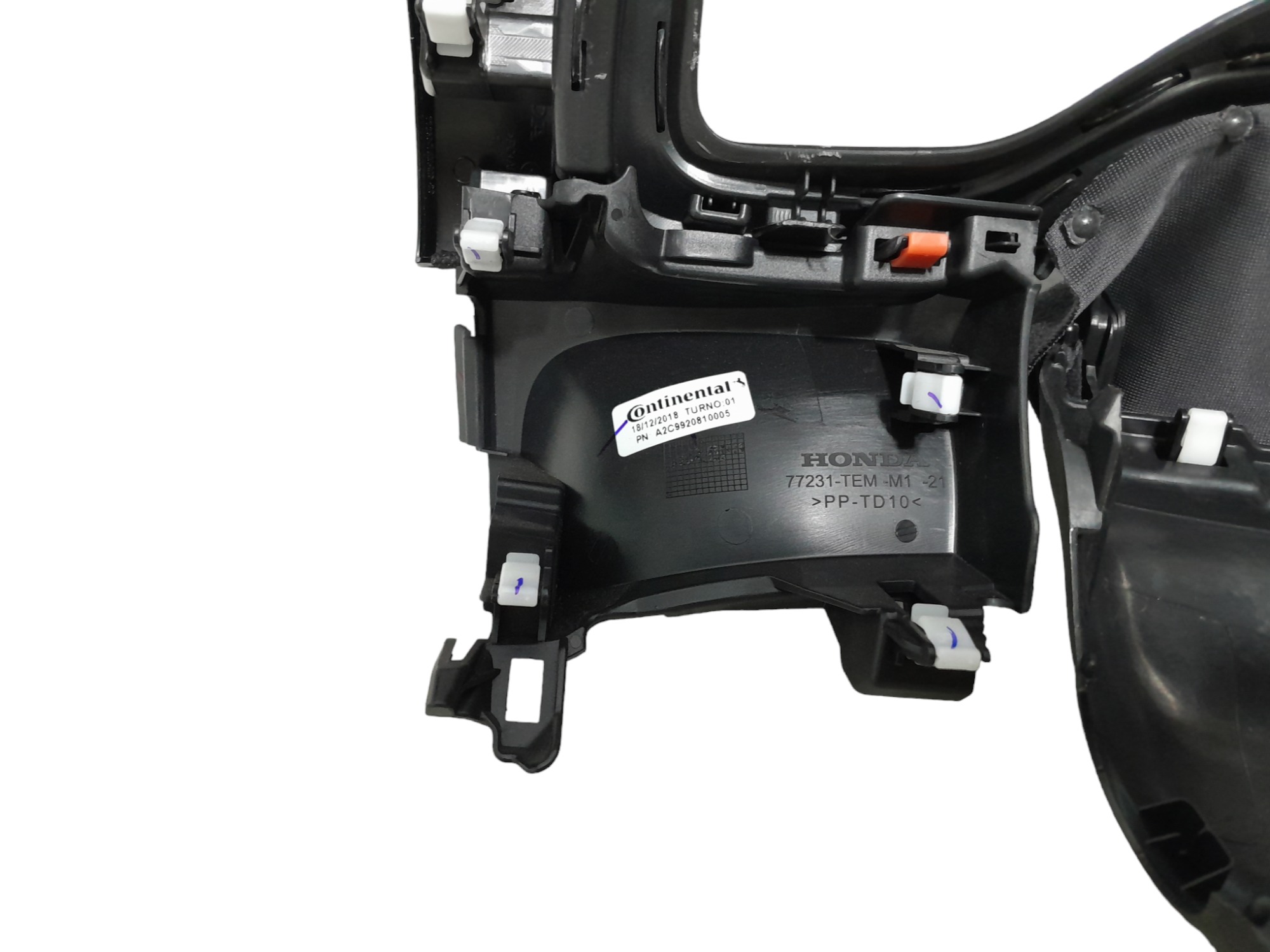 Moldura Painel Instrumental Honda Civic G10 2017 A 2022 6