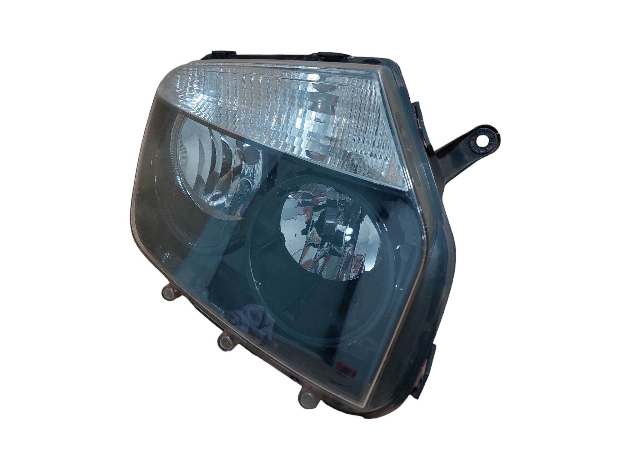 Farol Lado Direito Renault Duster Oroch 2012 Á 2015 Preto  Direito 6