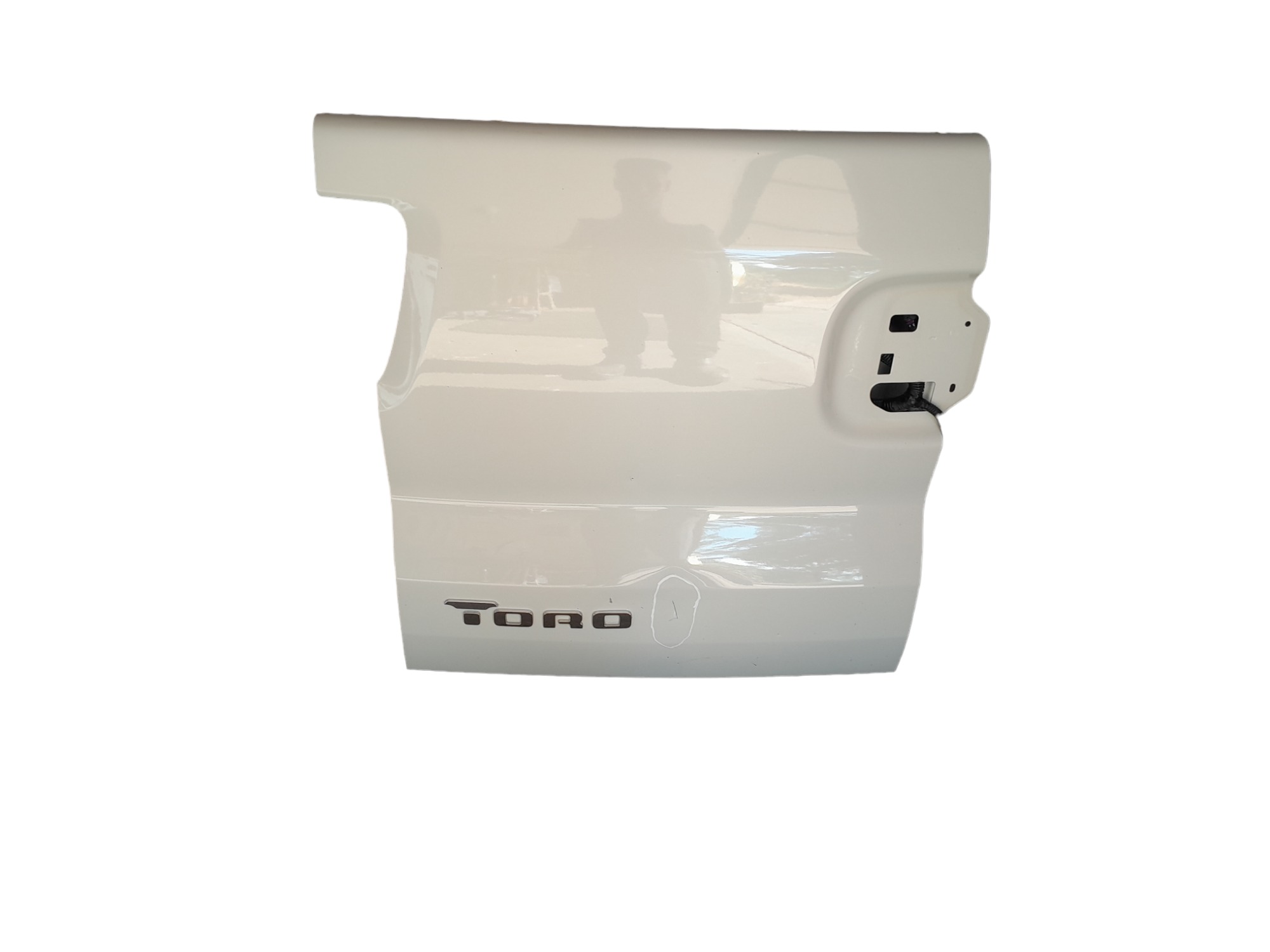 Tampa Traseira Lado Esquerdo Fiat Toro 2016 A 2021 4×4 2.0 Branca