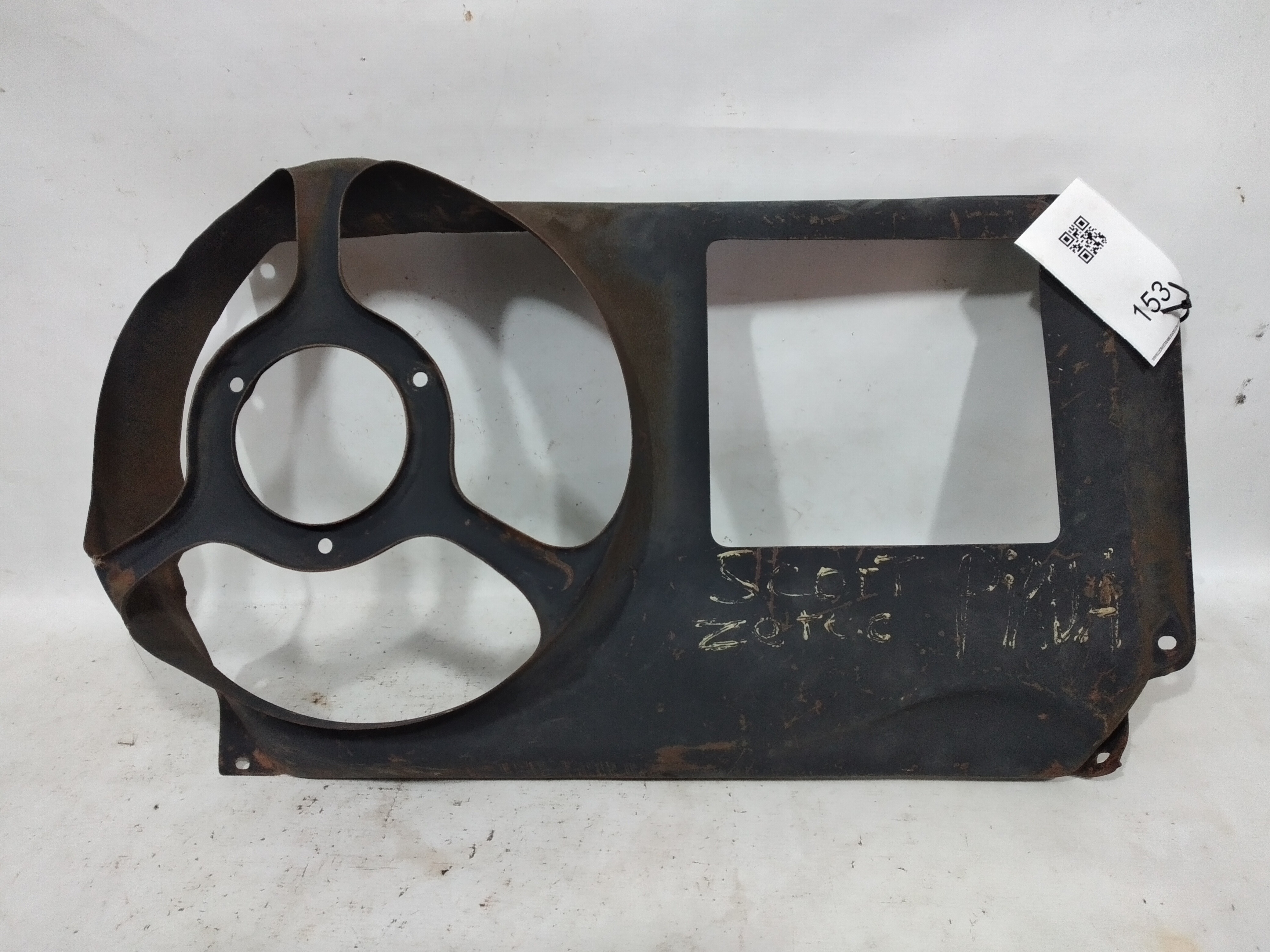 Defletor Da Ventoinha Escort Zetec Original 1