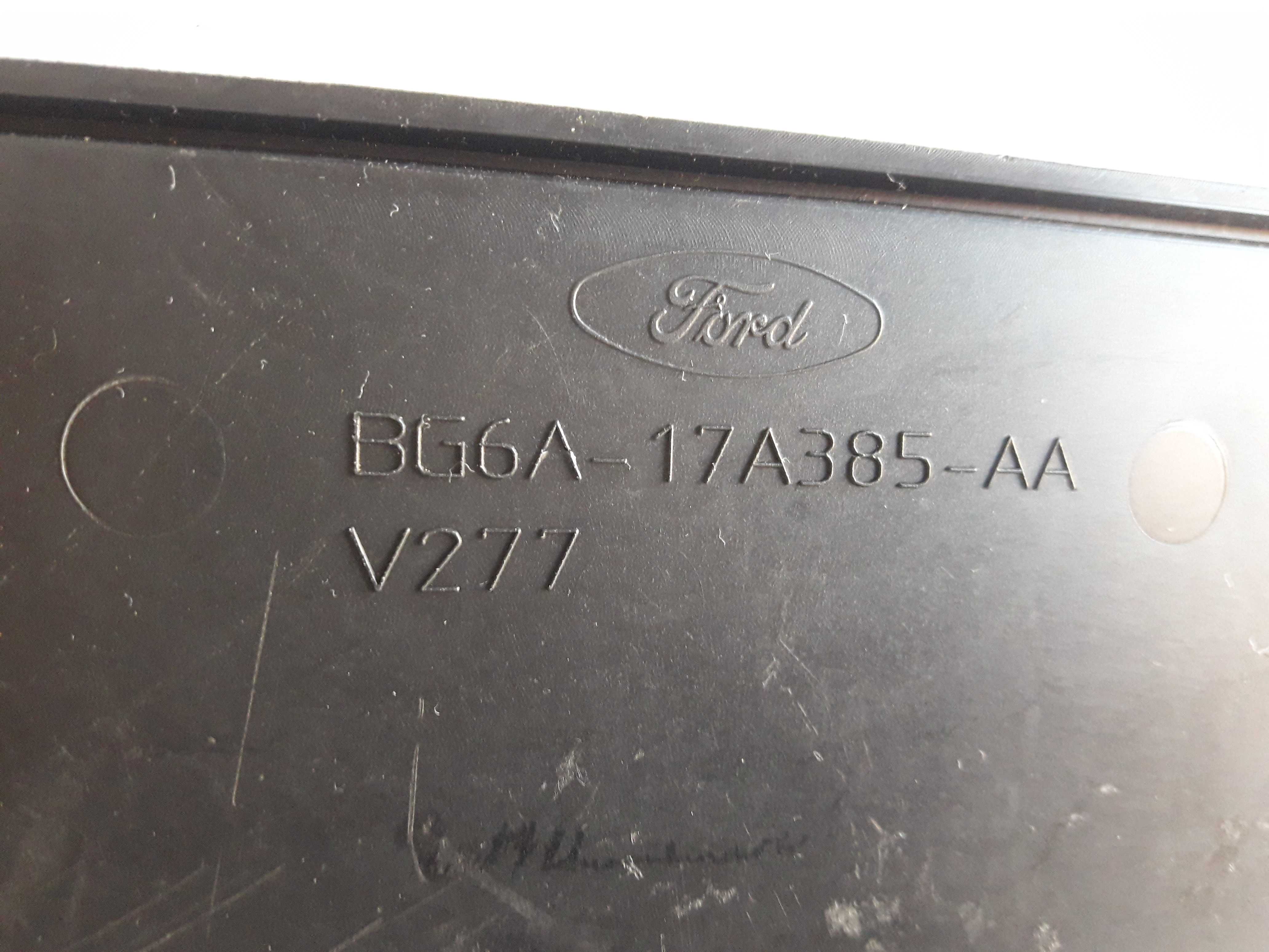 Suporte Placa Traseira Ford Fusion 06/08 Bg6a17a385 Original Preto 3