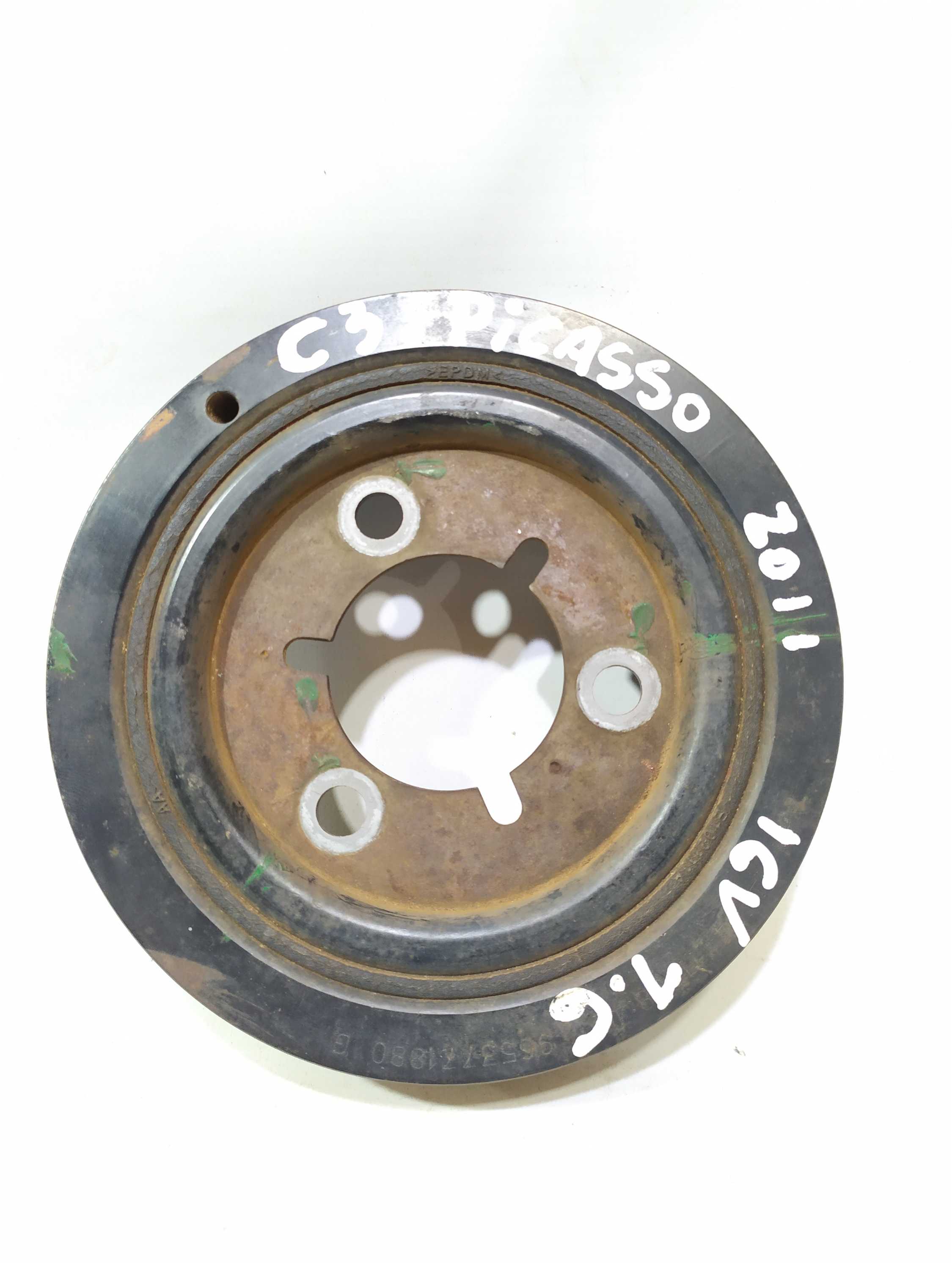 Polia Virabrequim Peugeot 207 307 308 Citroen C3 1.4 1.6 1