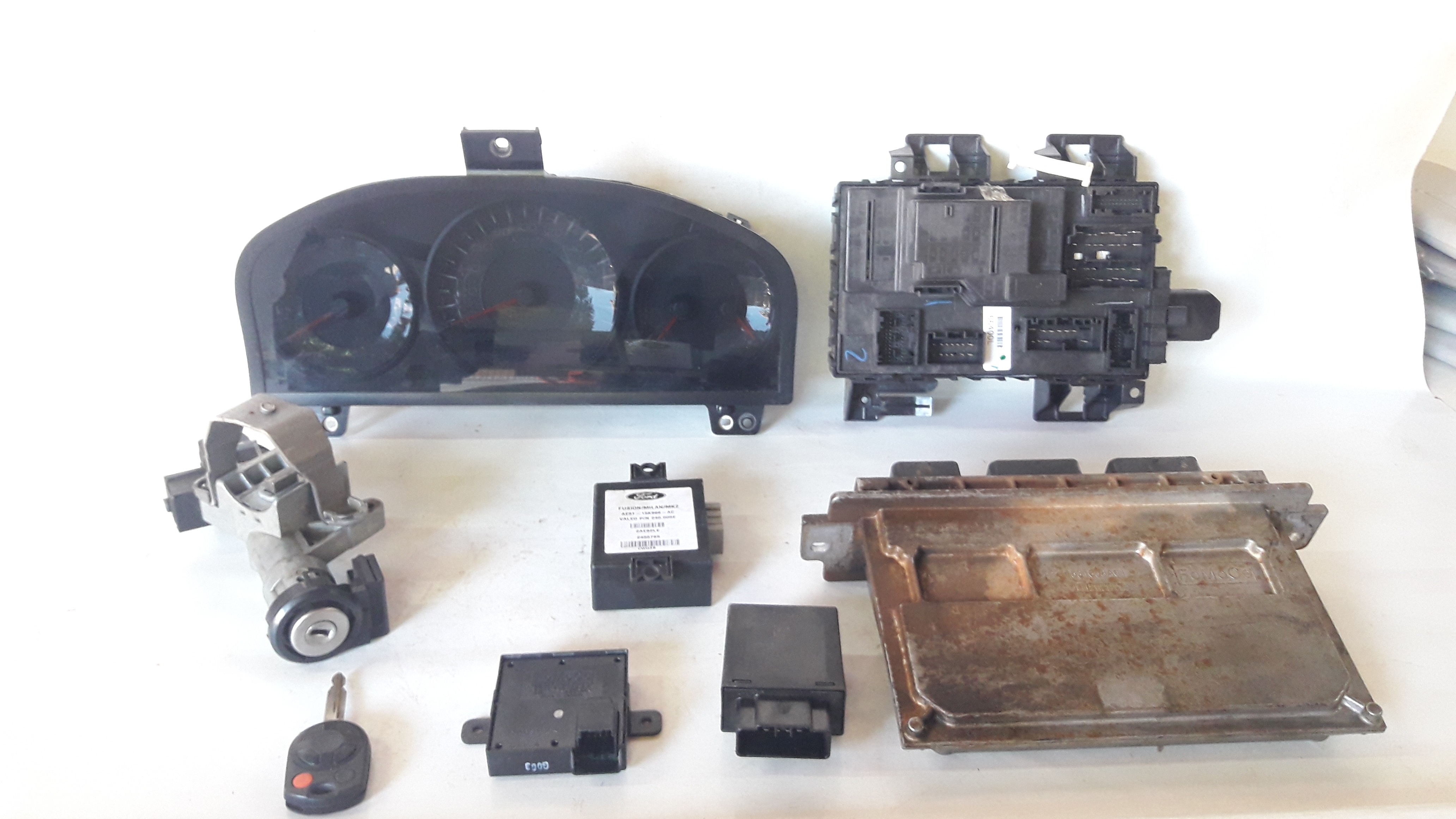 Kit Modulo Injeção Ford Fusion 2.5 16v Aut 10/12 Original 1