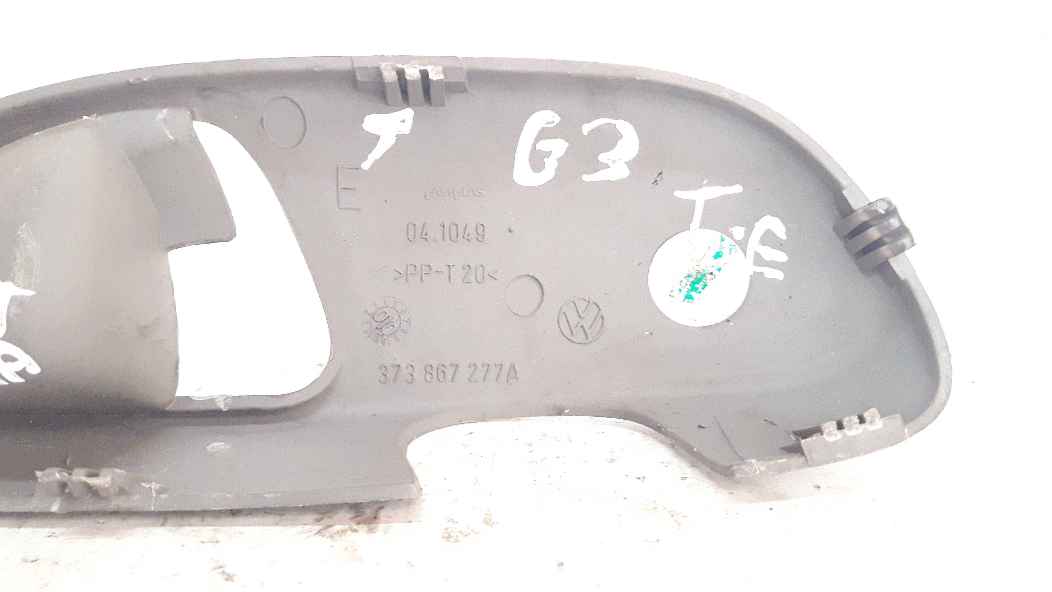 Moldura interna maçaneta traseira esquerda Gol parati G3 vpt 3