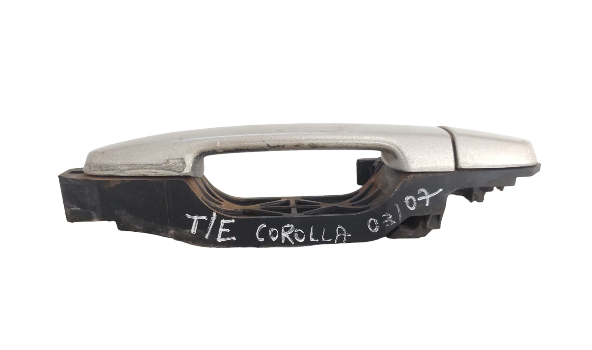 Maçaneta Traseira Esquerda Corolla 03 A 07 635-04 Cinza Traseira 4