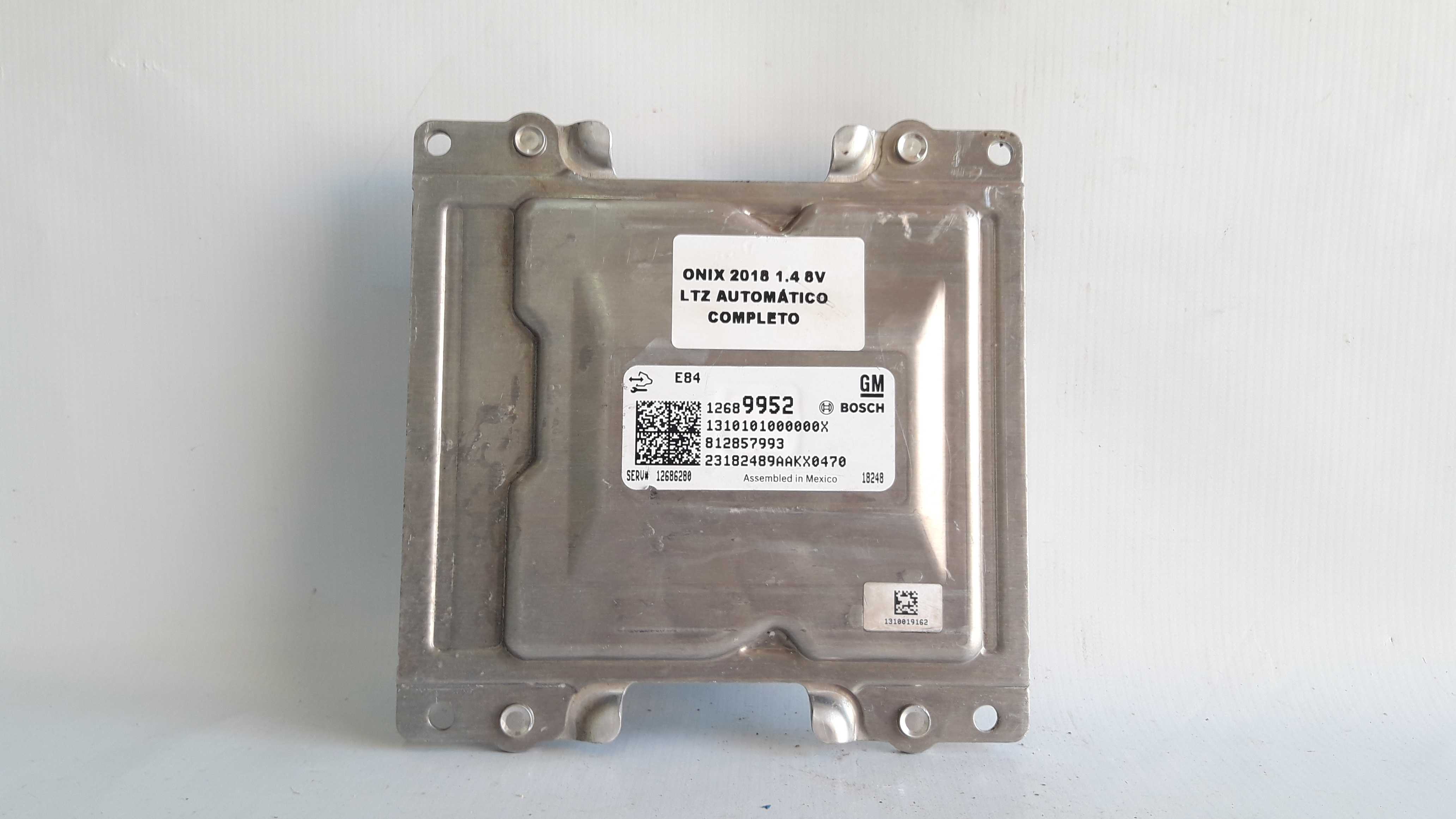 Modulo Injeção Ônix/prisma 1.4 8v Aut 2018 12689952 Original 1