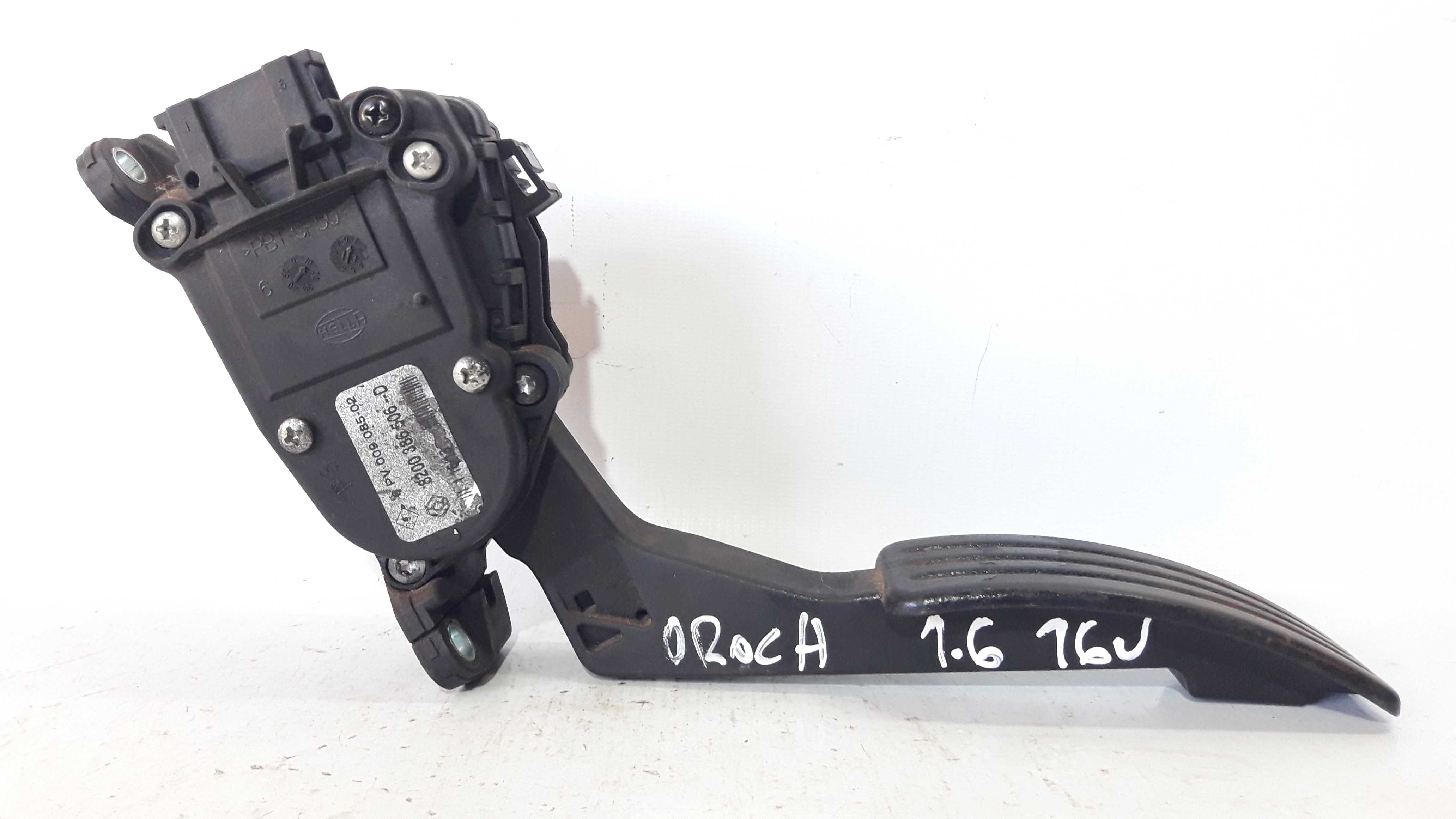 Pedal Acelerador Duster Oroch 12/19 8200386506d 2