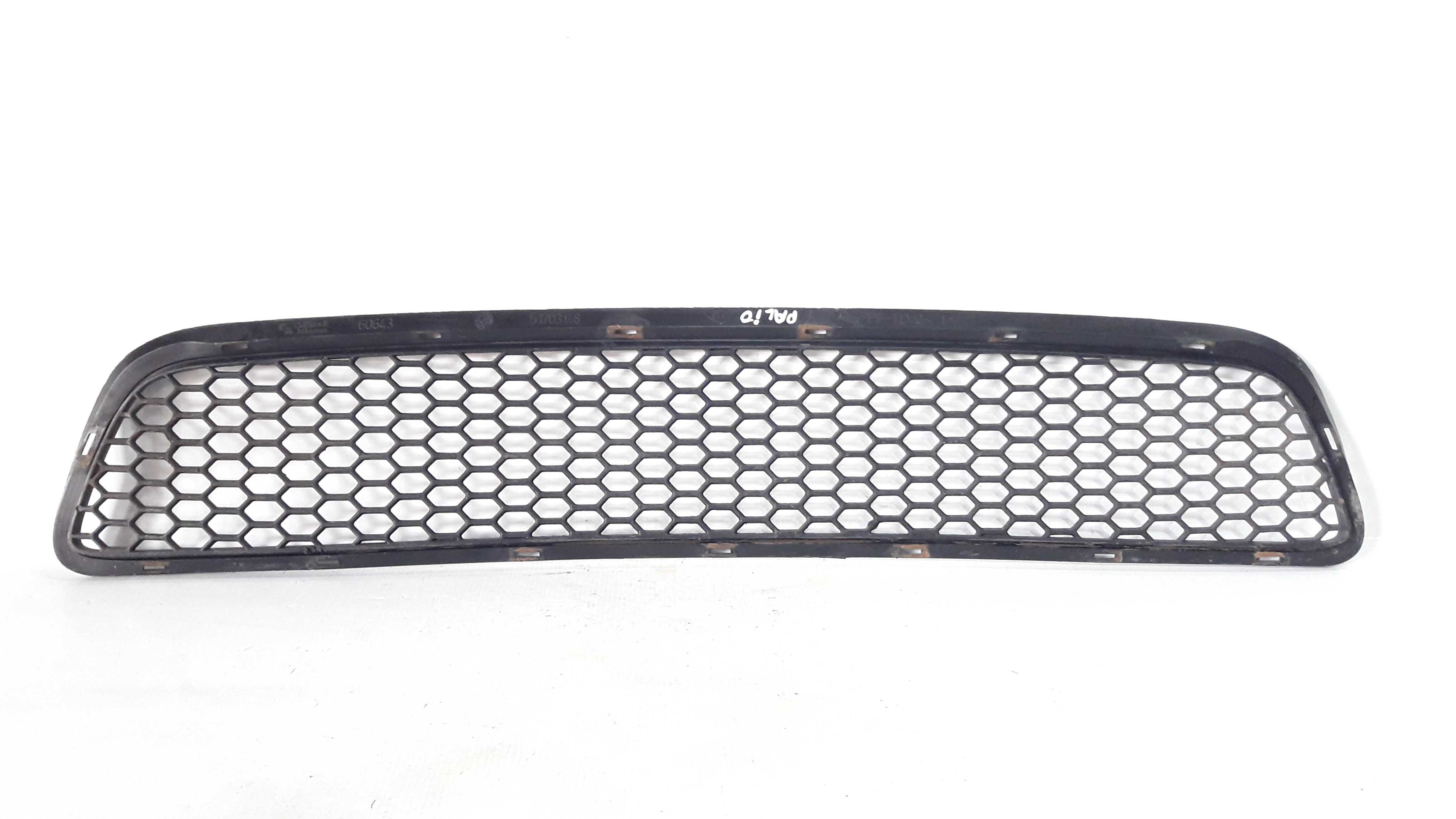 Grade Inferior Parachoque C Milha Palio 04/8 Celebration  Preto Plástico 4