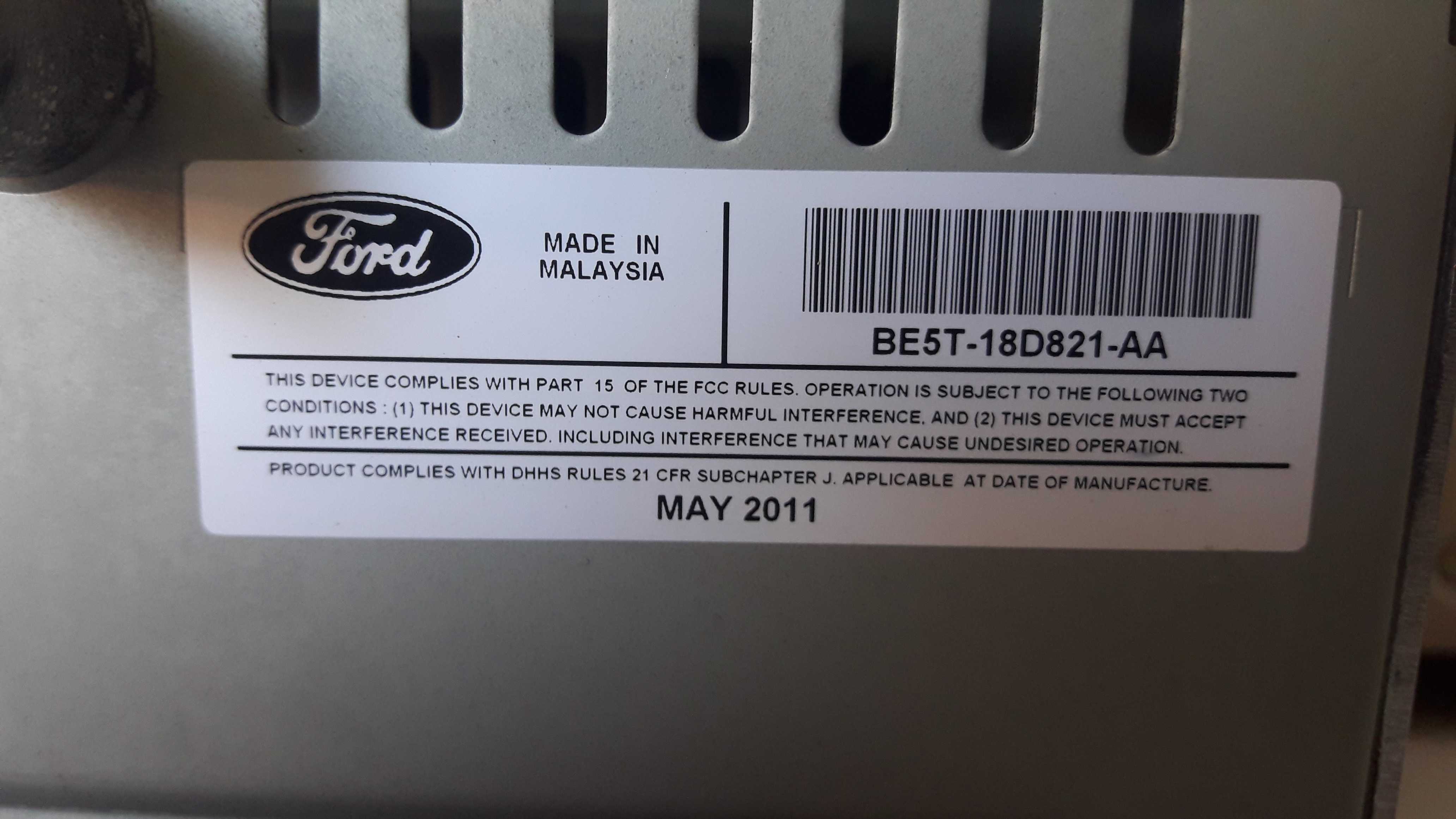 Radio Original Ford Fusion Sle 10 11 12 14596 4