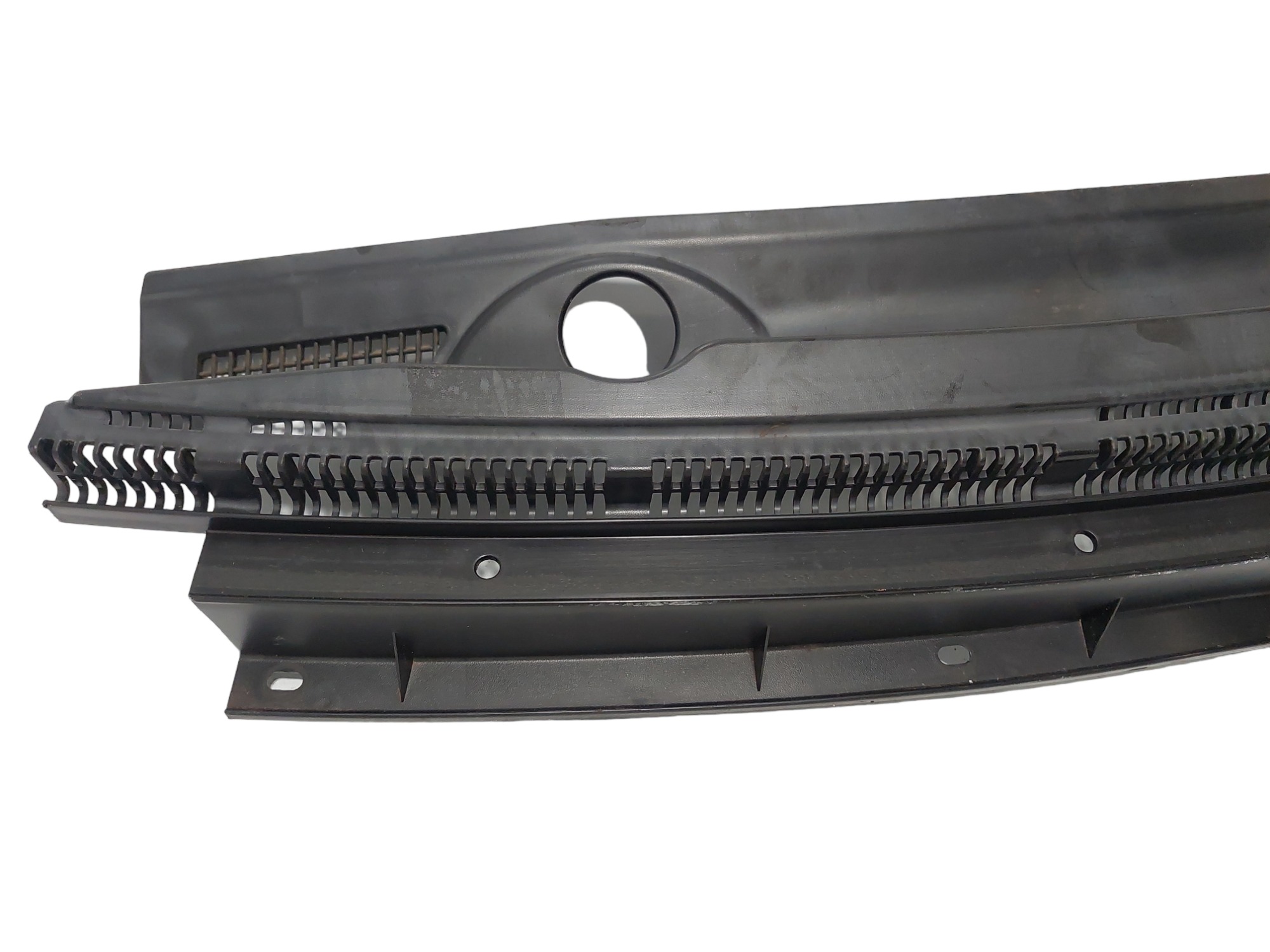 Grade Churrasqueira Mitsubishi Outlander 2007 Á 2009 Preto Plástico 6