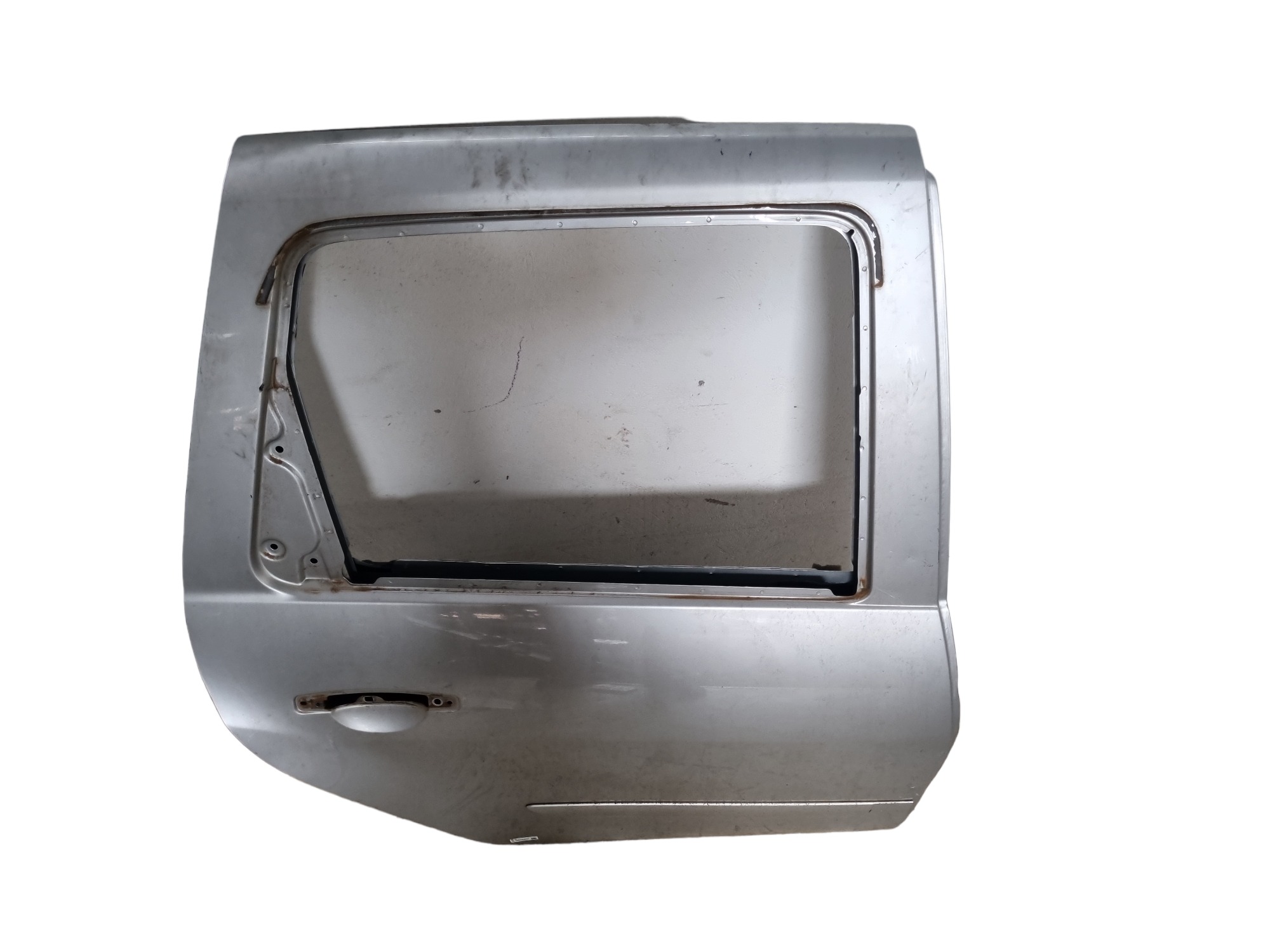 Porta Traseira Direita Renault Duster Prata 13/17 Original 5