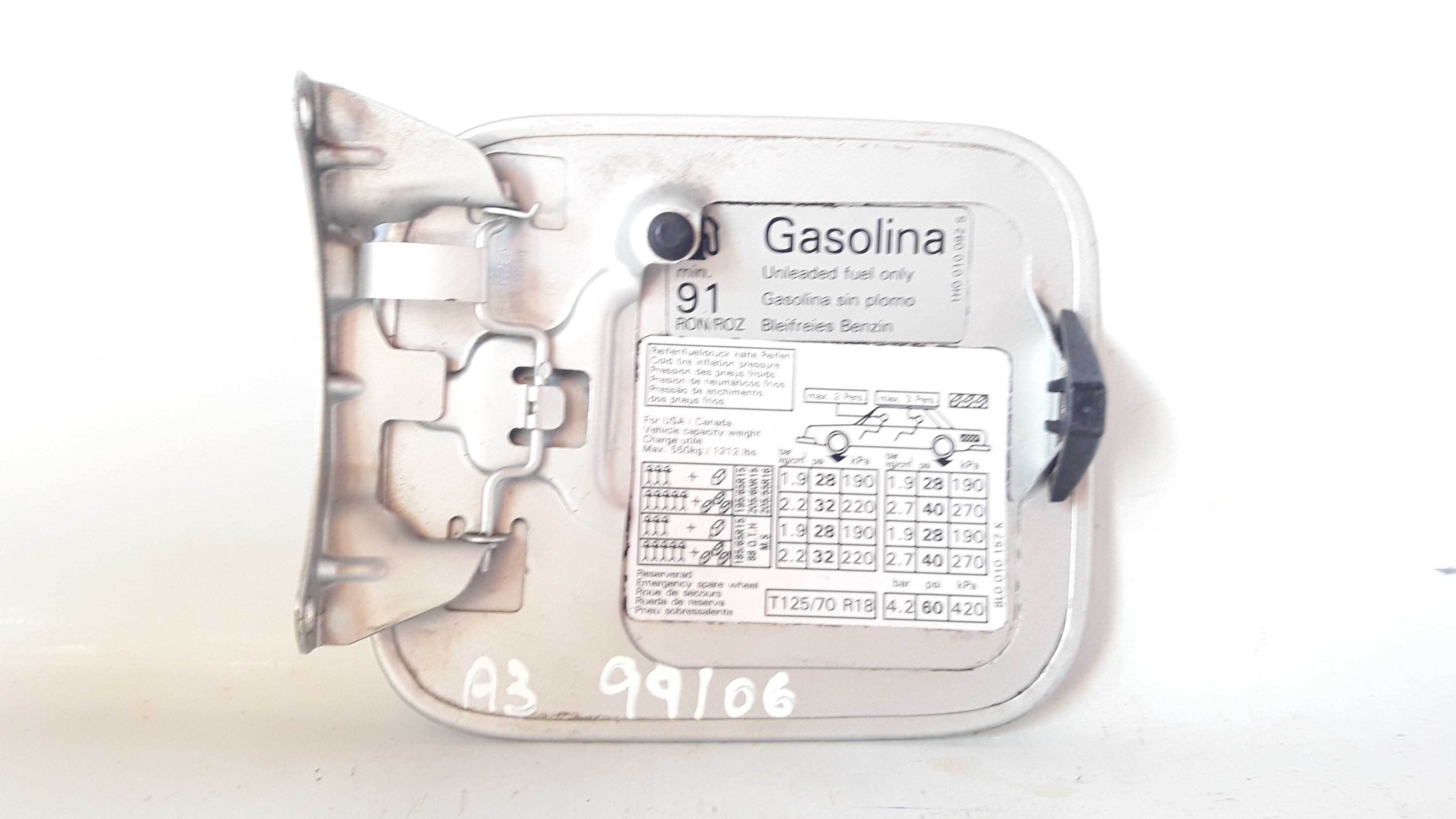 Portinhola Tampa Combustível Audi A3 99/06 8l0809905a Branco 18151 2