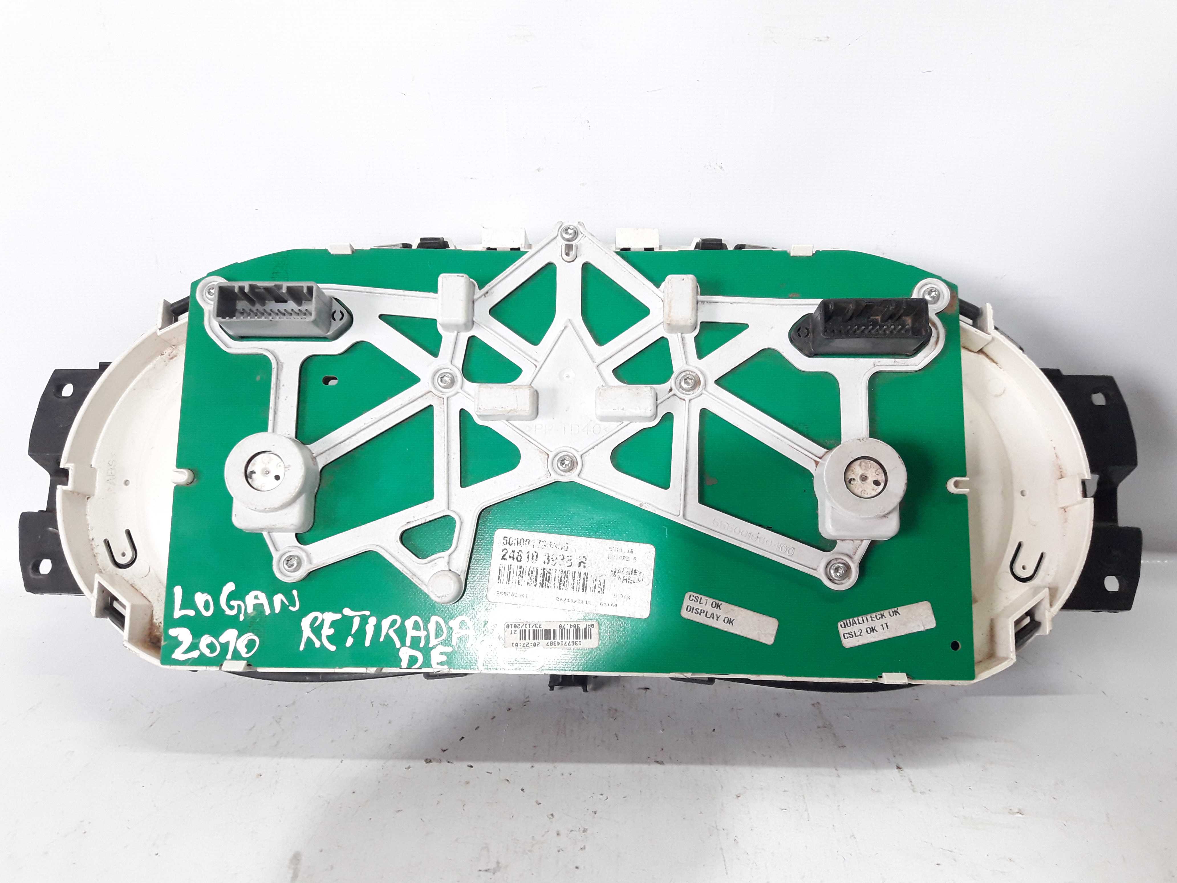 Painel Instrumento Logan 10  Retirada De Peças 248103938r J 2