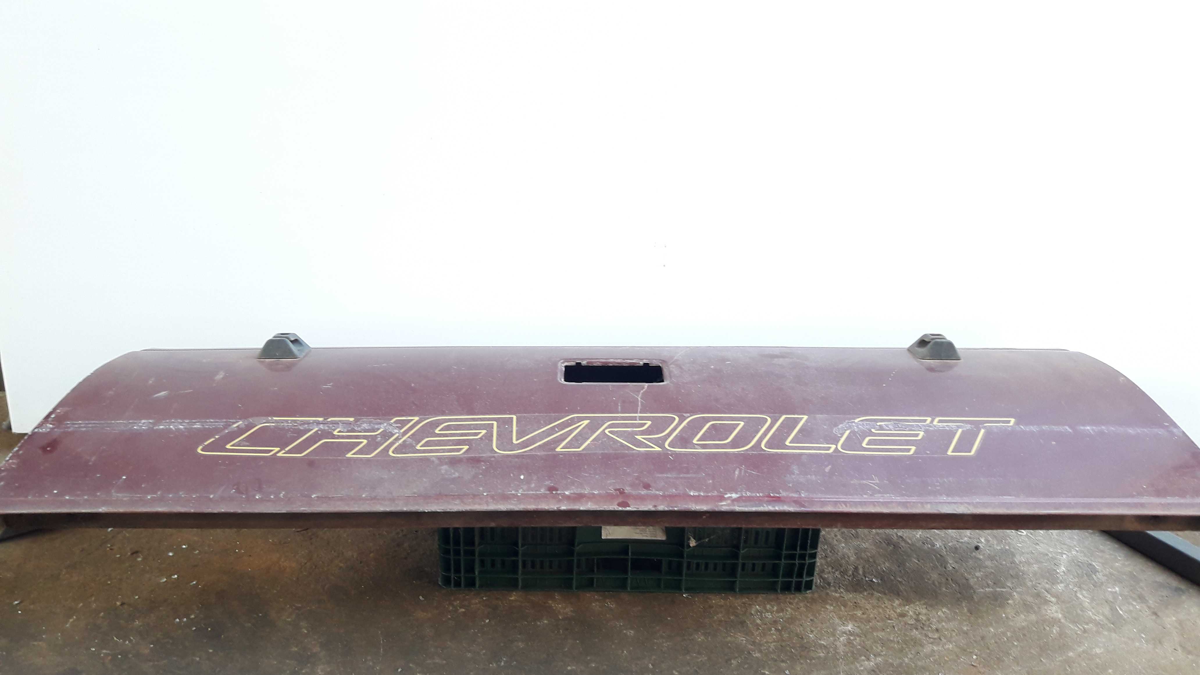 Tampa Traseira Gm Silverado Vermelha Original 4