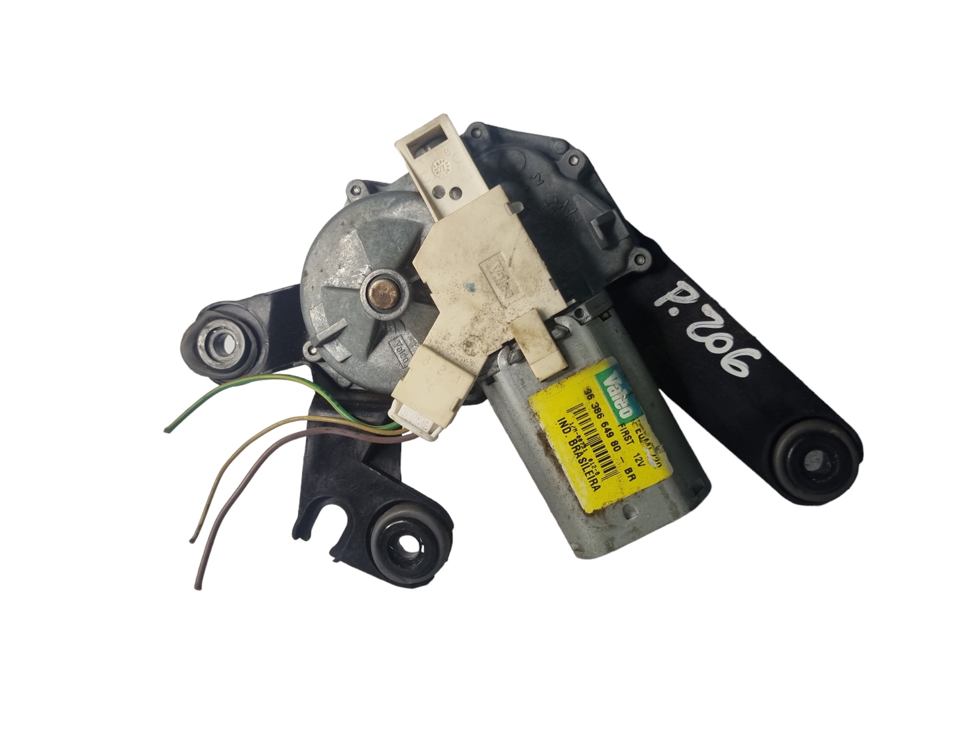Motor Limpador Traseiro Peugeot 206 Original Usado 1