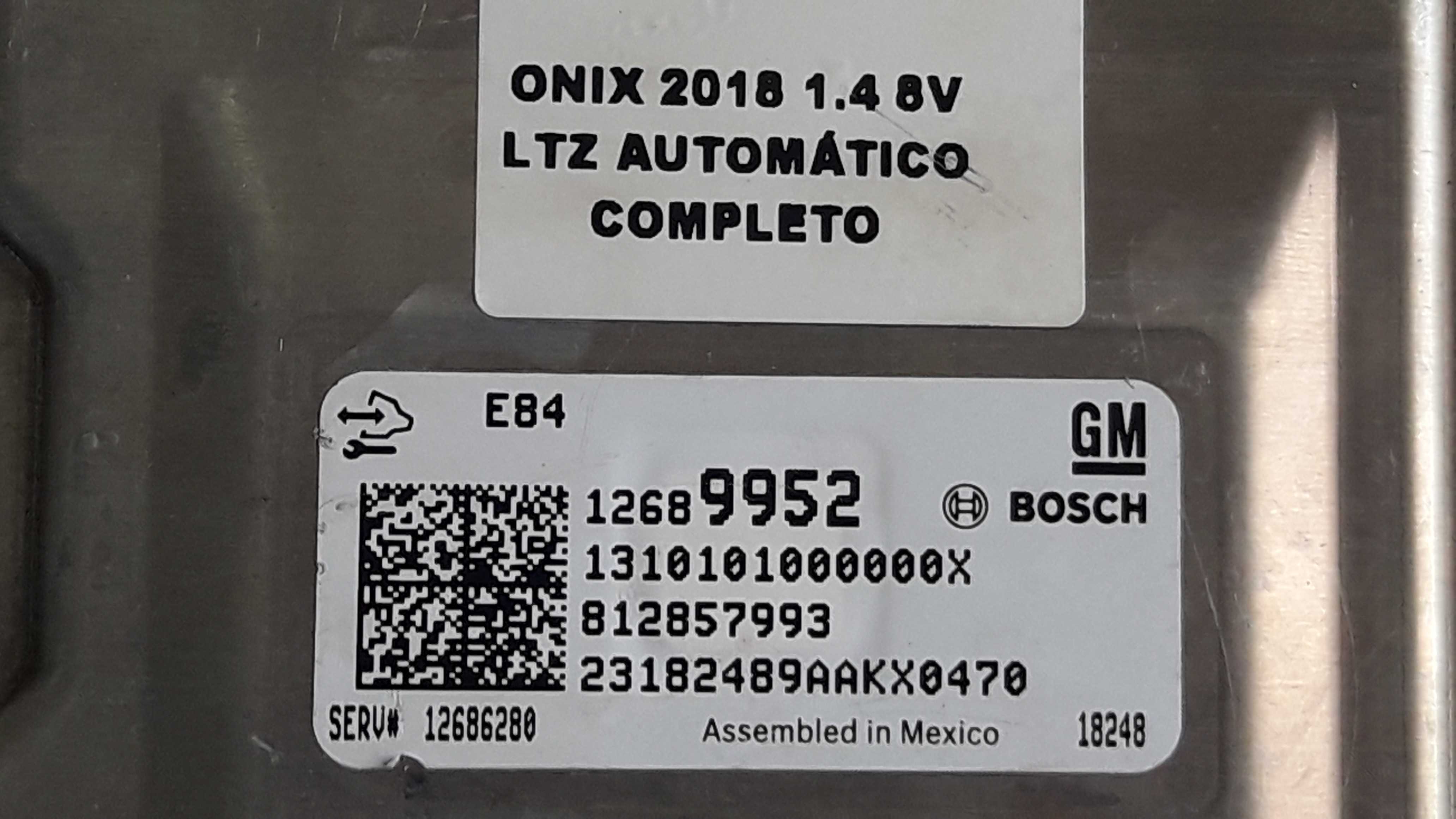 Modulo Injeção Ônix/prisma 1.4 8v Aut 2018 12689952 Original 2