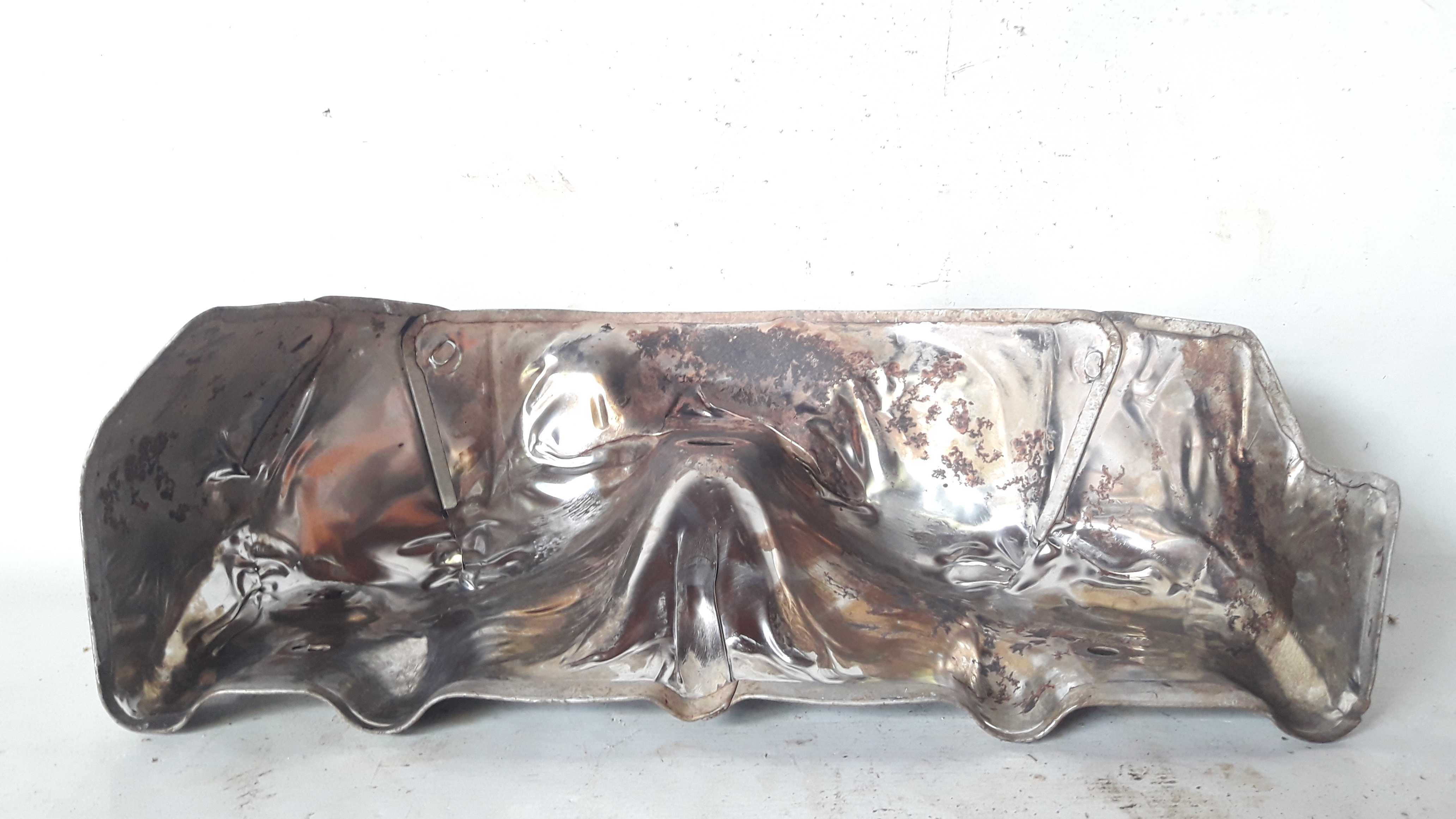 Defletor Calor Coletor Escape Citroen C4 Pallas 08/13 3
