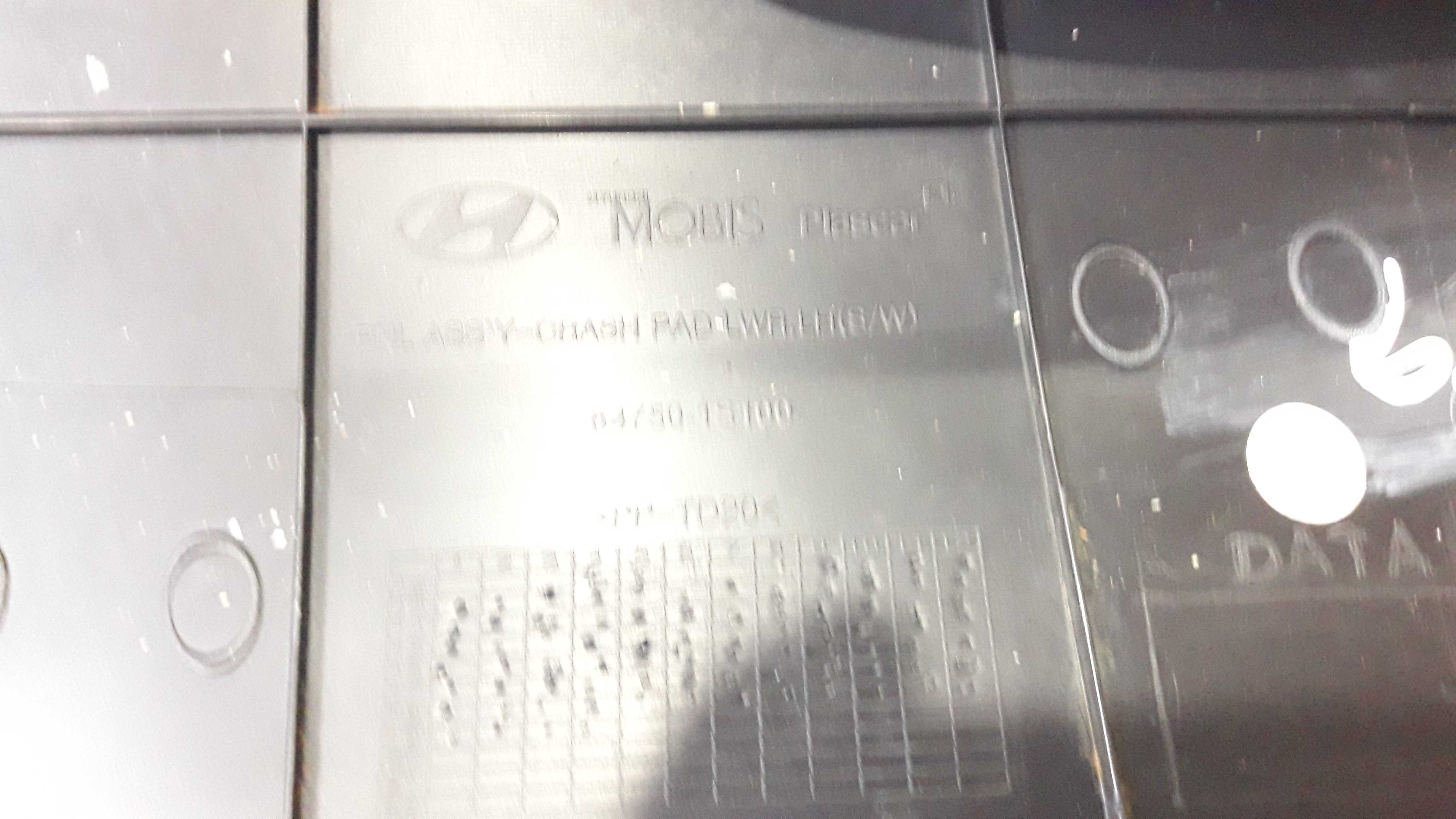 Moldura Do Painel Inferior Hb20 847501s000 2013/2019 Origina 6