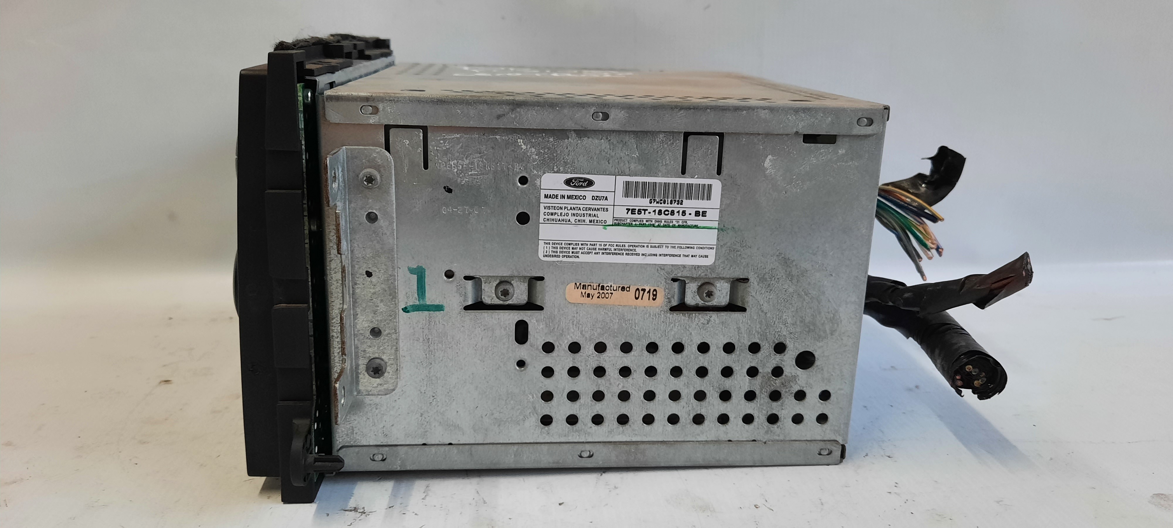 Som Automotivo Cd Player Ford Fusion 07 7e5t18c815be Origina 3