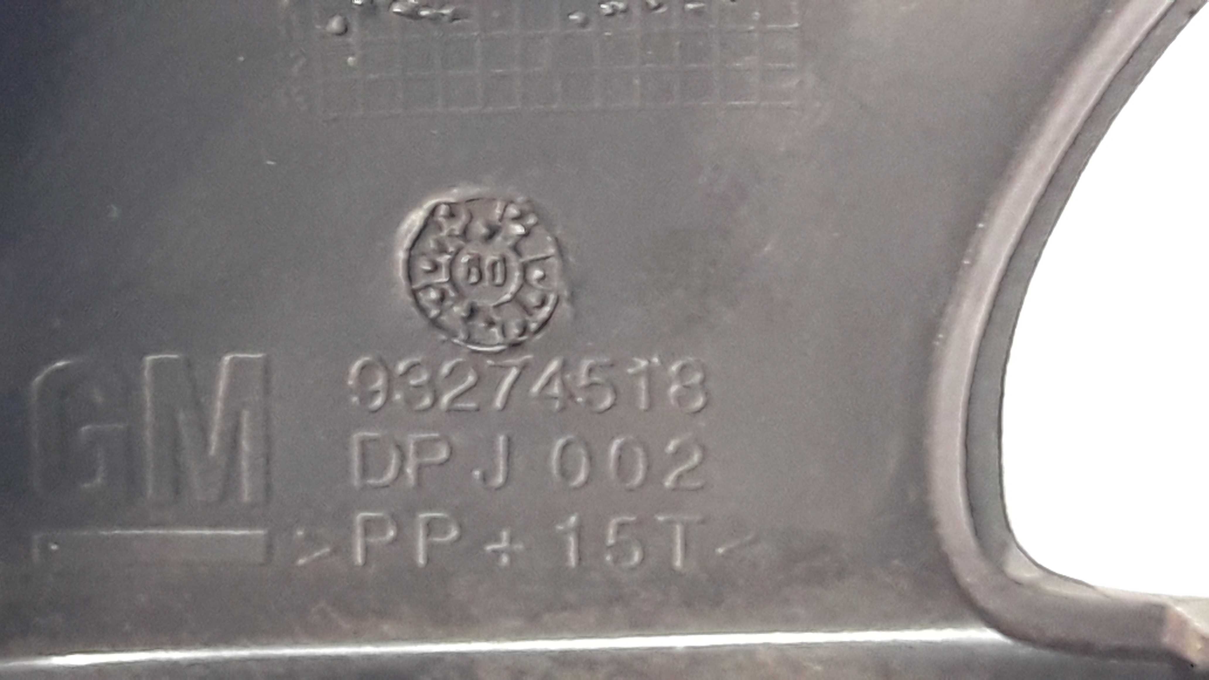 Moldura Maçaneta Int Tras Direita Astra 99/11 93274518 24692 Preto Traseira 4