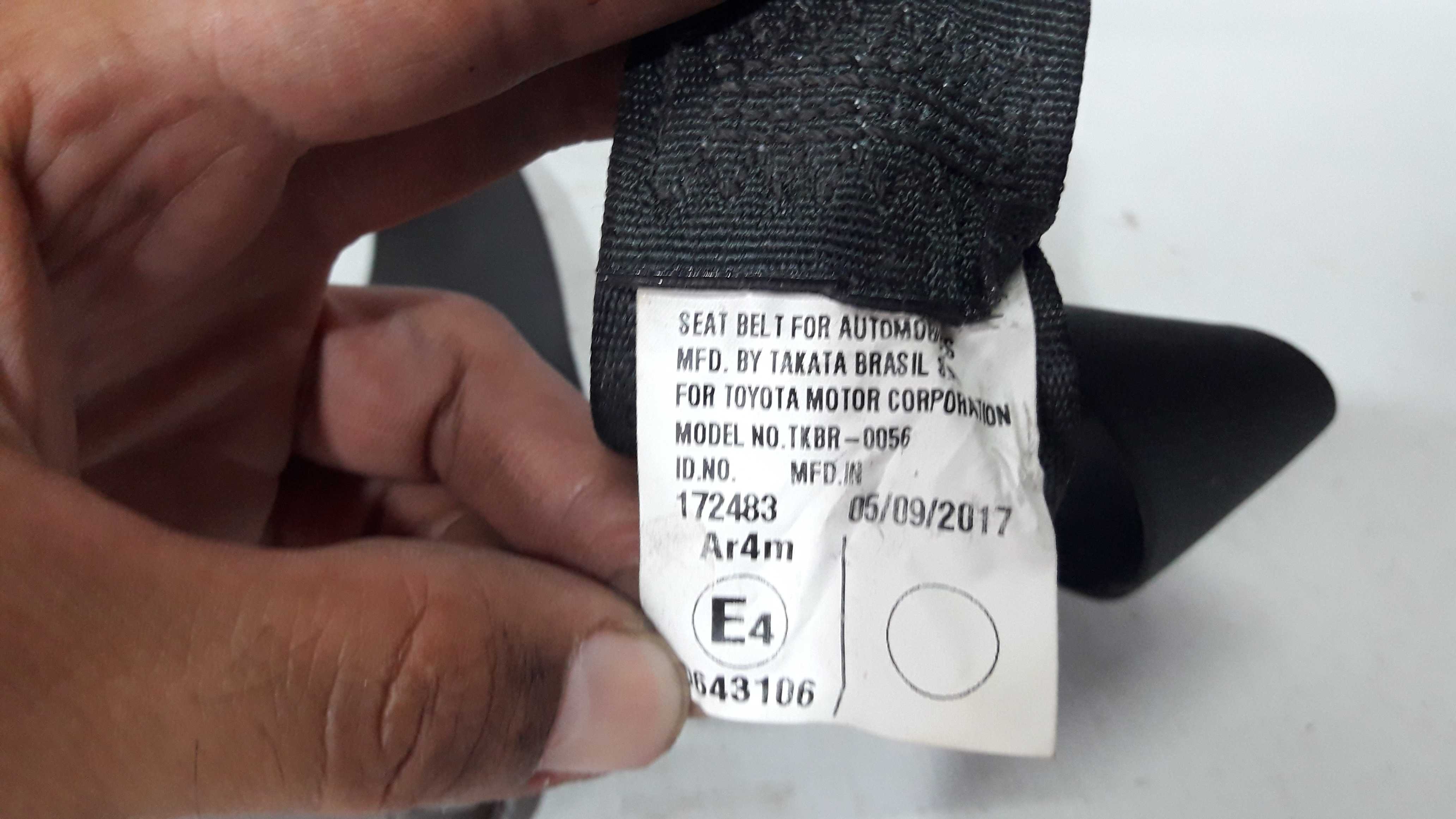 Cinto Segurança Traseiro Esquerdo Corolla 15/19 172485795 5