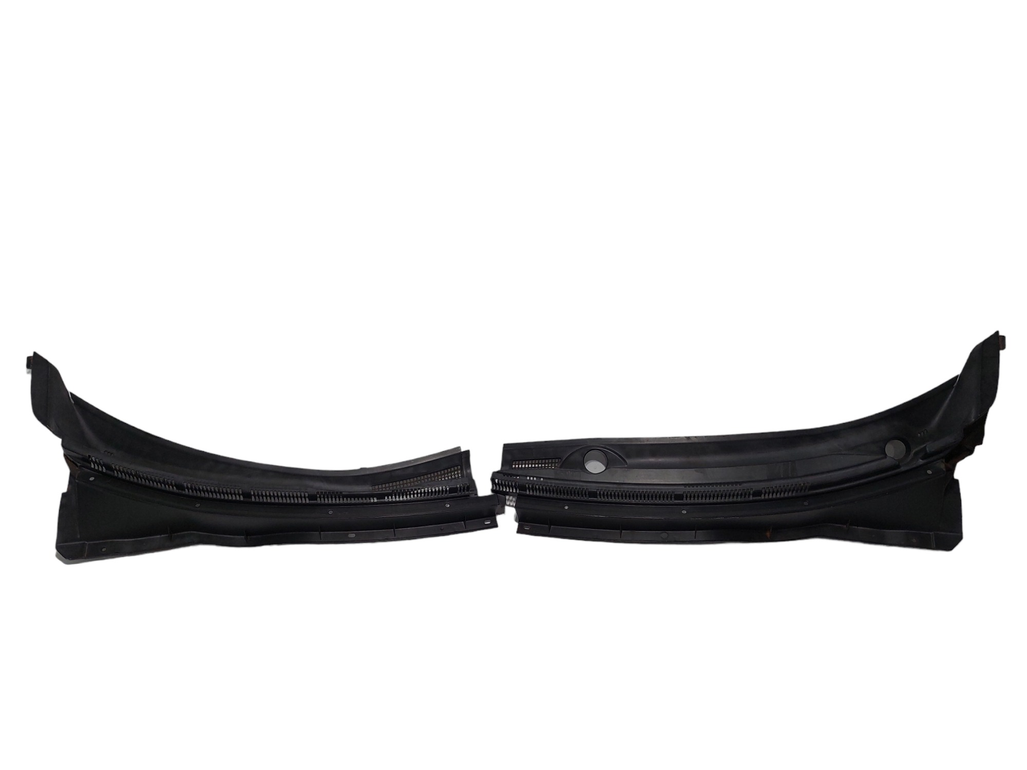 Grade Churrasqueira Mitsubishi Outlander 2007 Á 2009 Preto Plástico 1