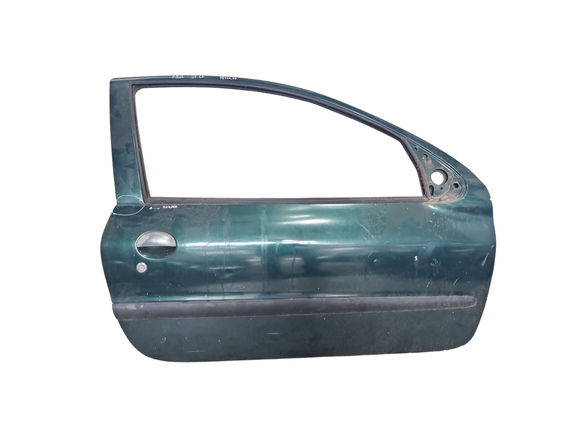 Porta Lado Direito Peugeot 206 2 Portas Original Usado