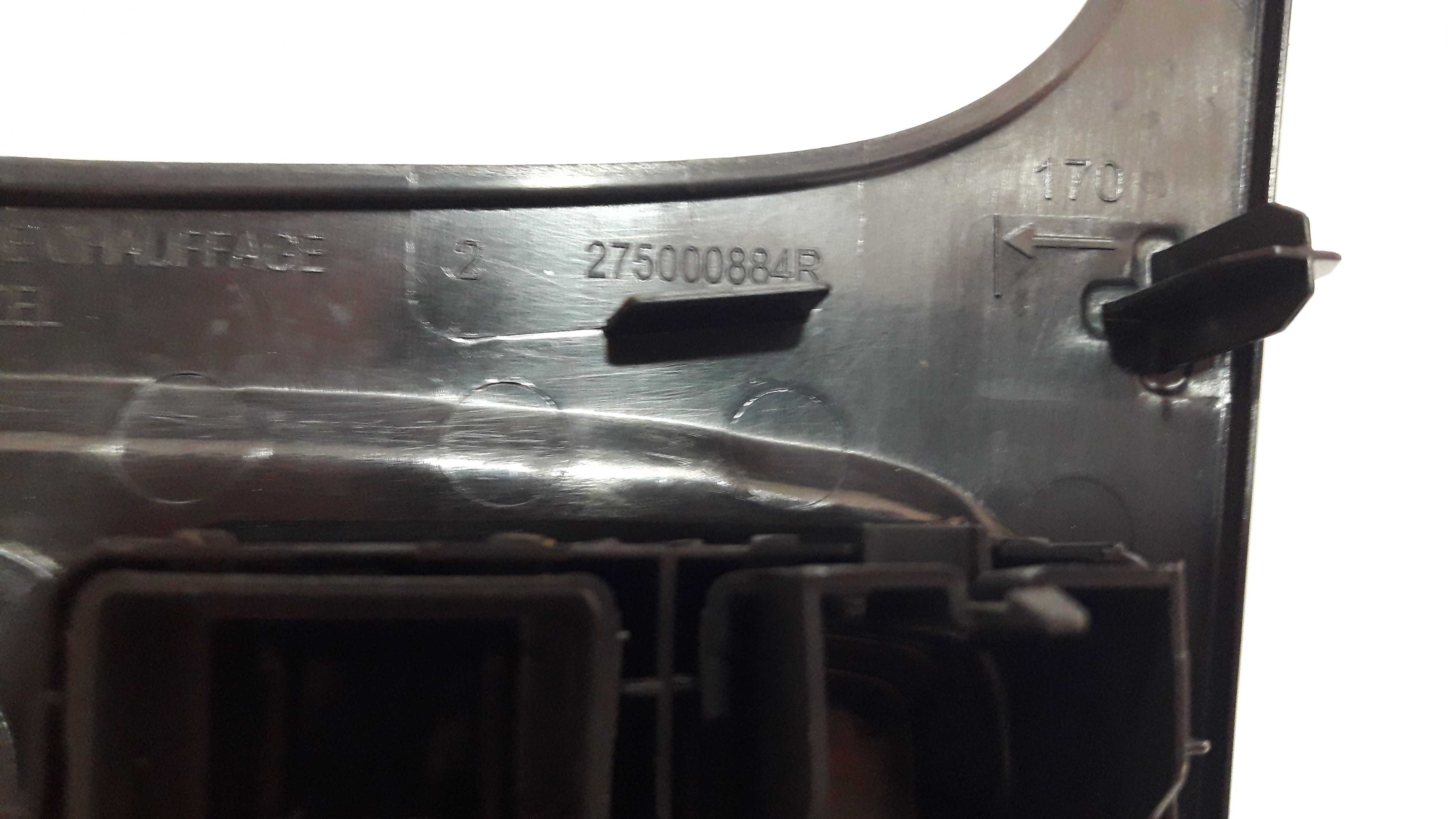 Moldura Central Botão Logan Sandero 15 A 19 275000884r 7
