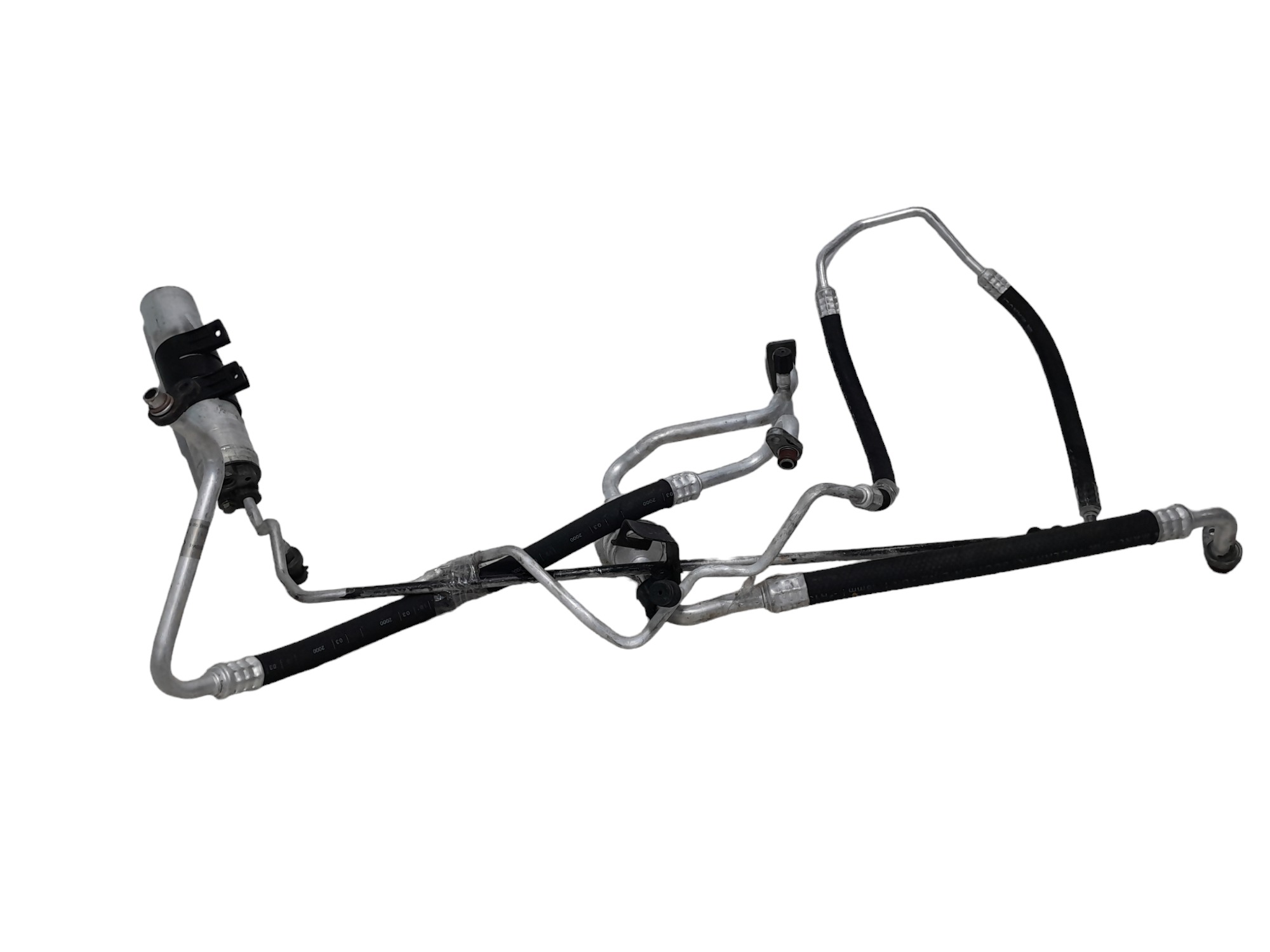 Kit Mangueira Ar Condicionado Renault Clio 1999 A 2002 1.0 Alumínio 3