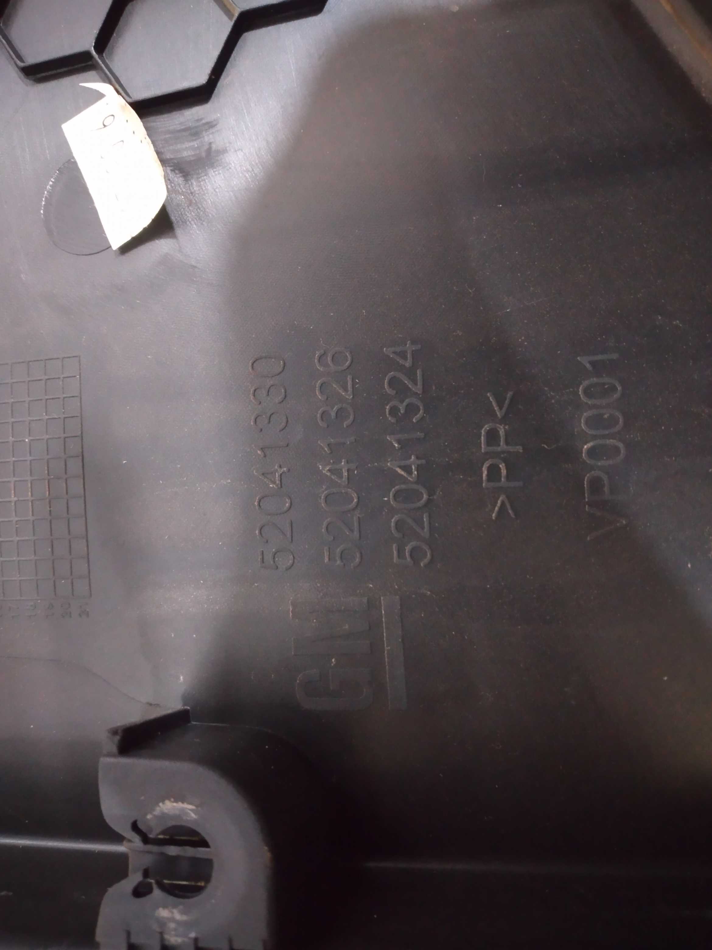 Forro Porta Traseiro Esquerdo Ônix 2012 2013 A 2016 Original Preto 5