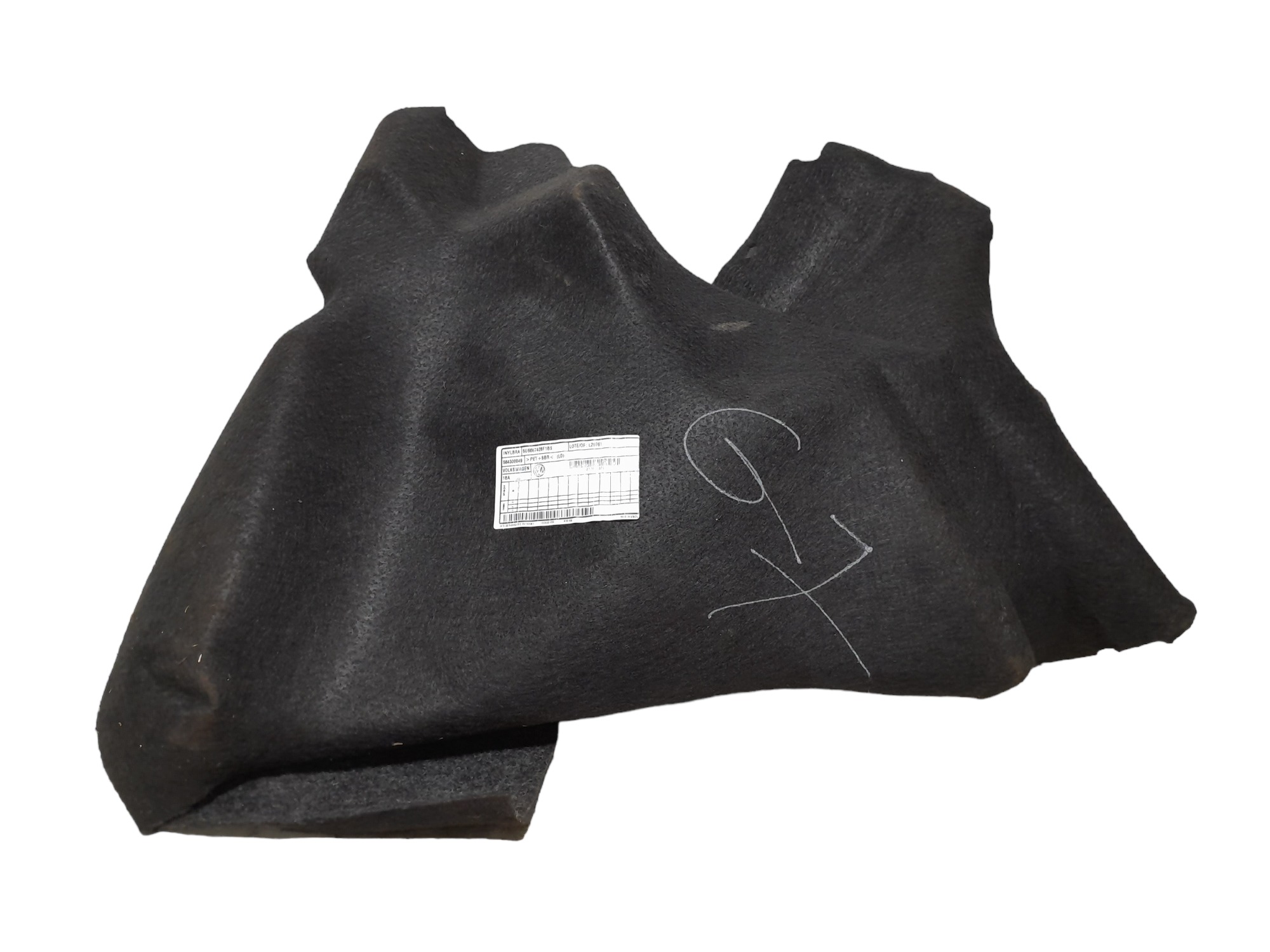 Forro Porta Mala Lado Direito Gol G7 Original 4