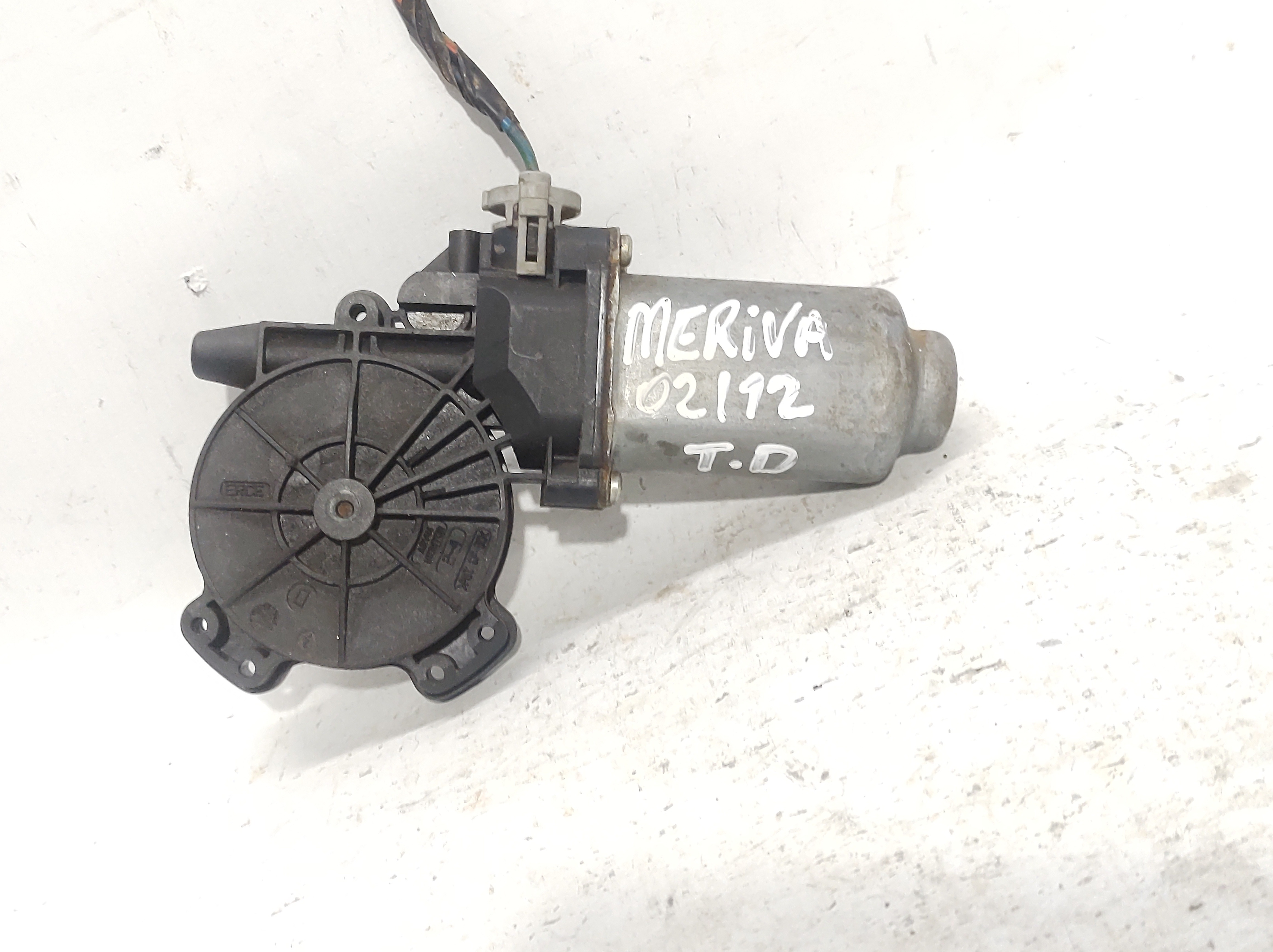 Motor Vidro Elétrico Traseiro Direito Meriva 02 A 12 3