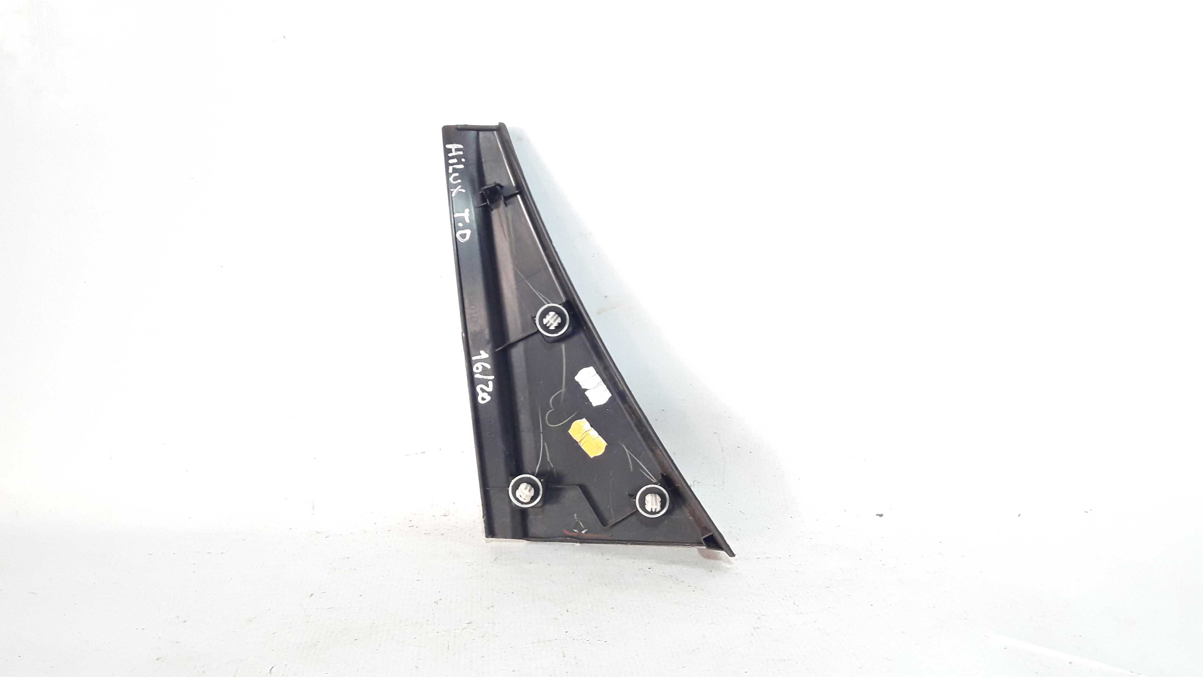 Moldura Porta Traseira Direita Hilux 16/20 67673kk010 25215 Preto 2