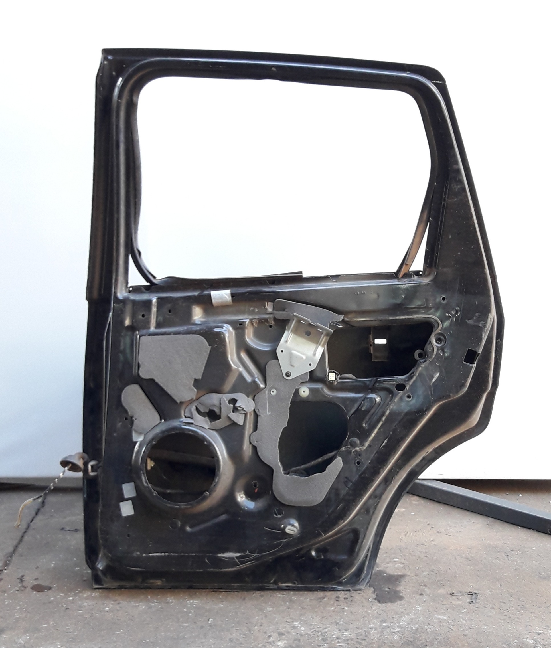 Porta Traseira Ford Fiesta Original 2004 2005/2012 Preta 2