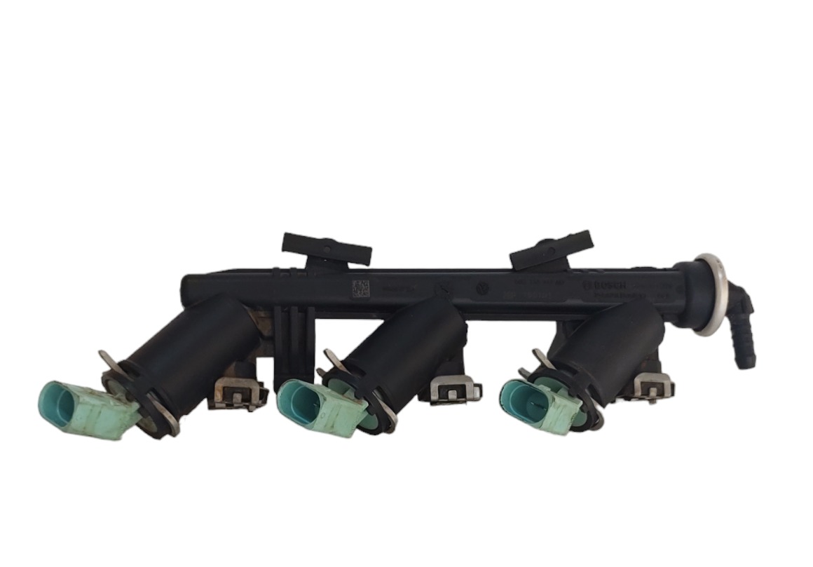 Flauta Com Bicos Injetores Voyage Gol Up Fox 1.0 3cc Ea211 1