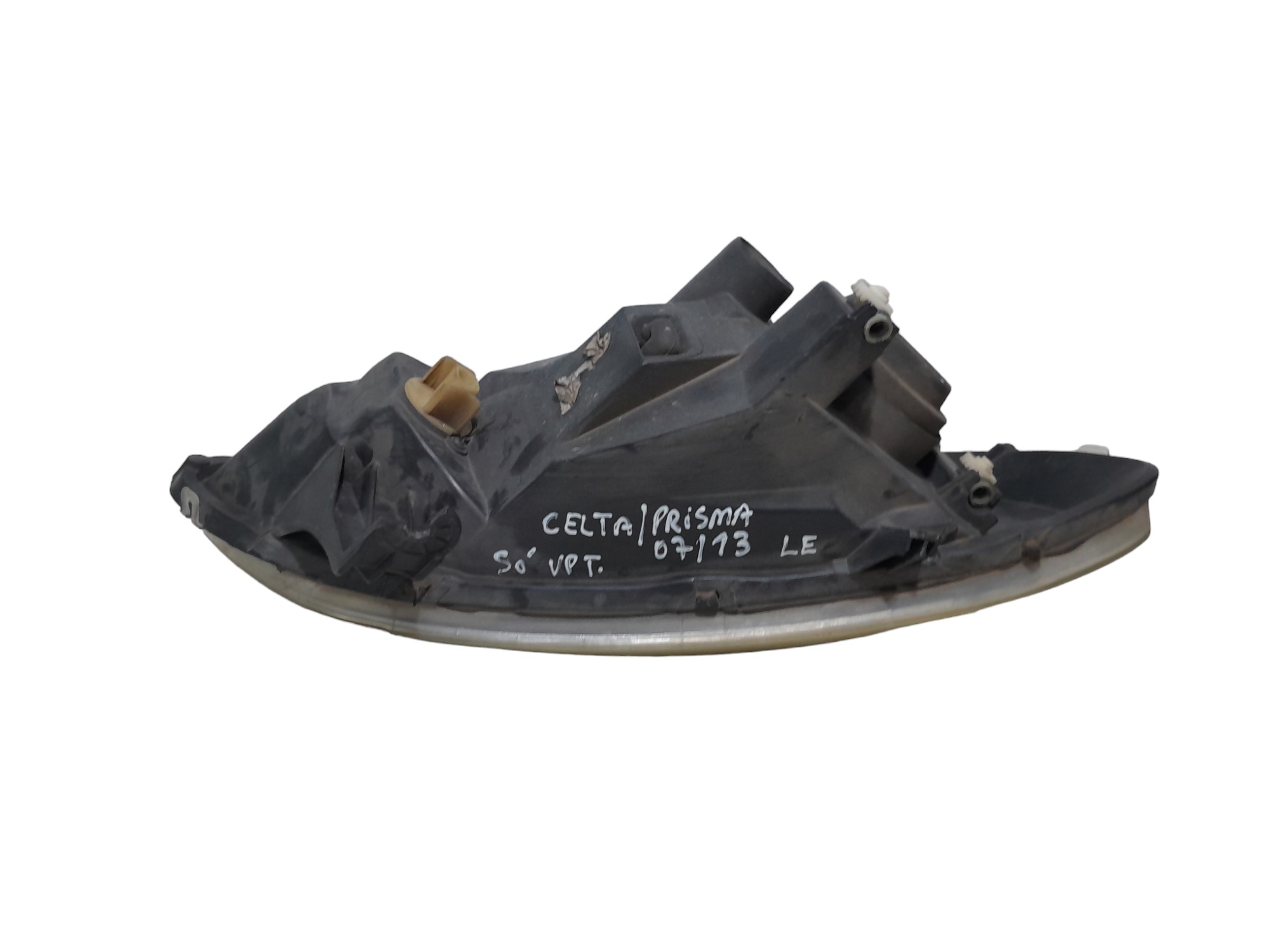 Farol Esquerdo Chevrolet Celta 2007 A 2013 Amarelado 4