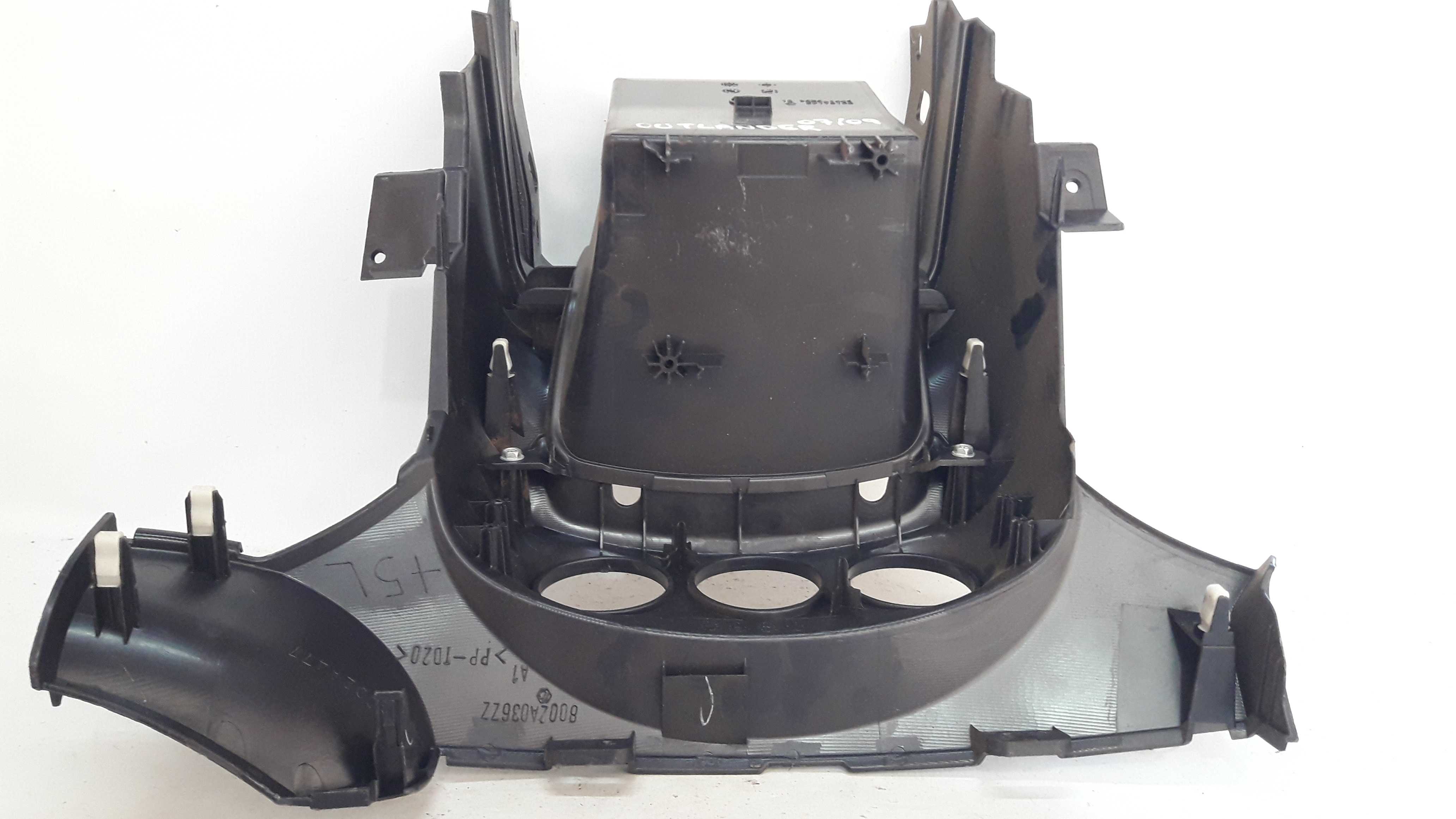 Moldura Console  Comando Ar Condicionado  Outlander 07 A 09 8